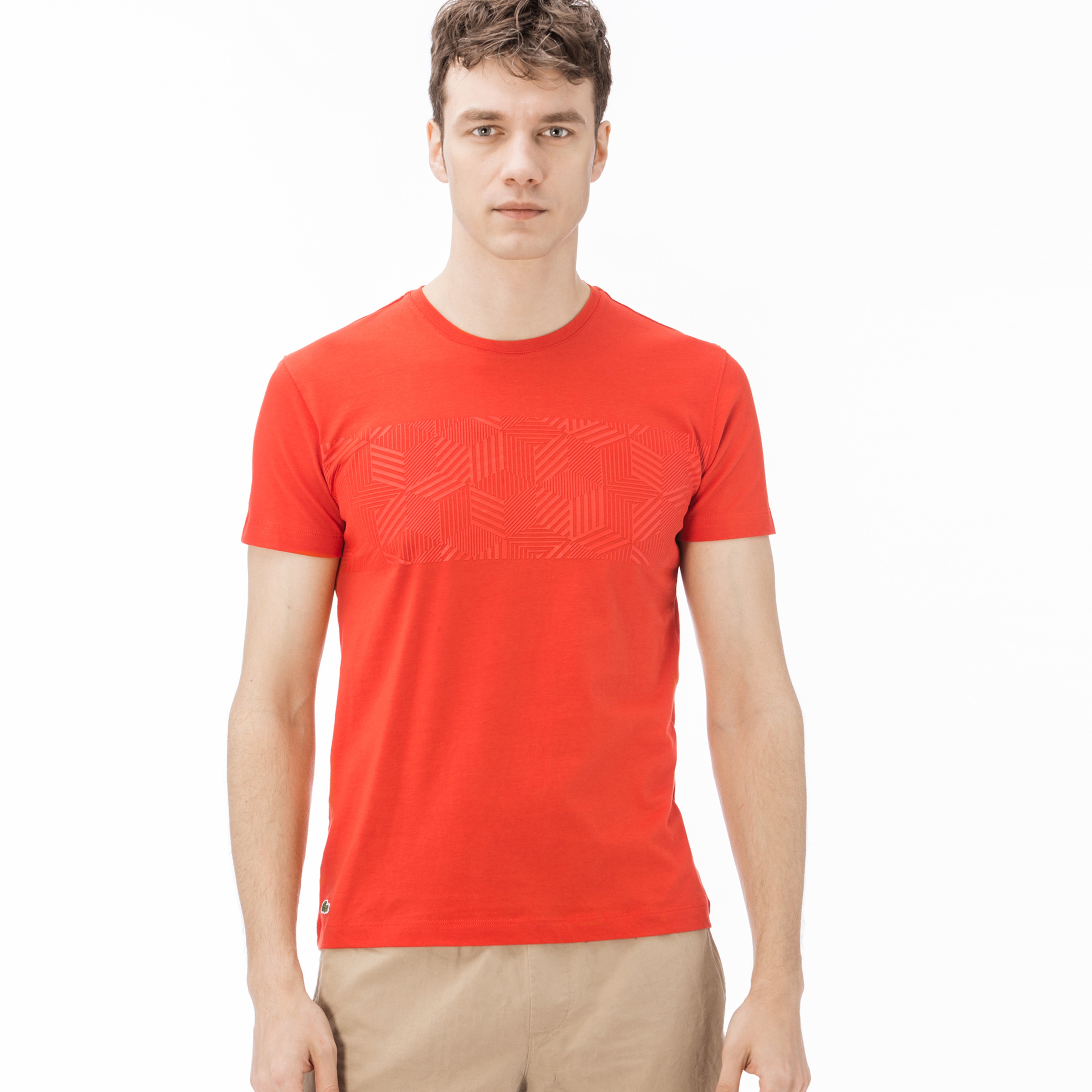 Lacoste Erkek Turuncu T-Shirt