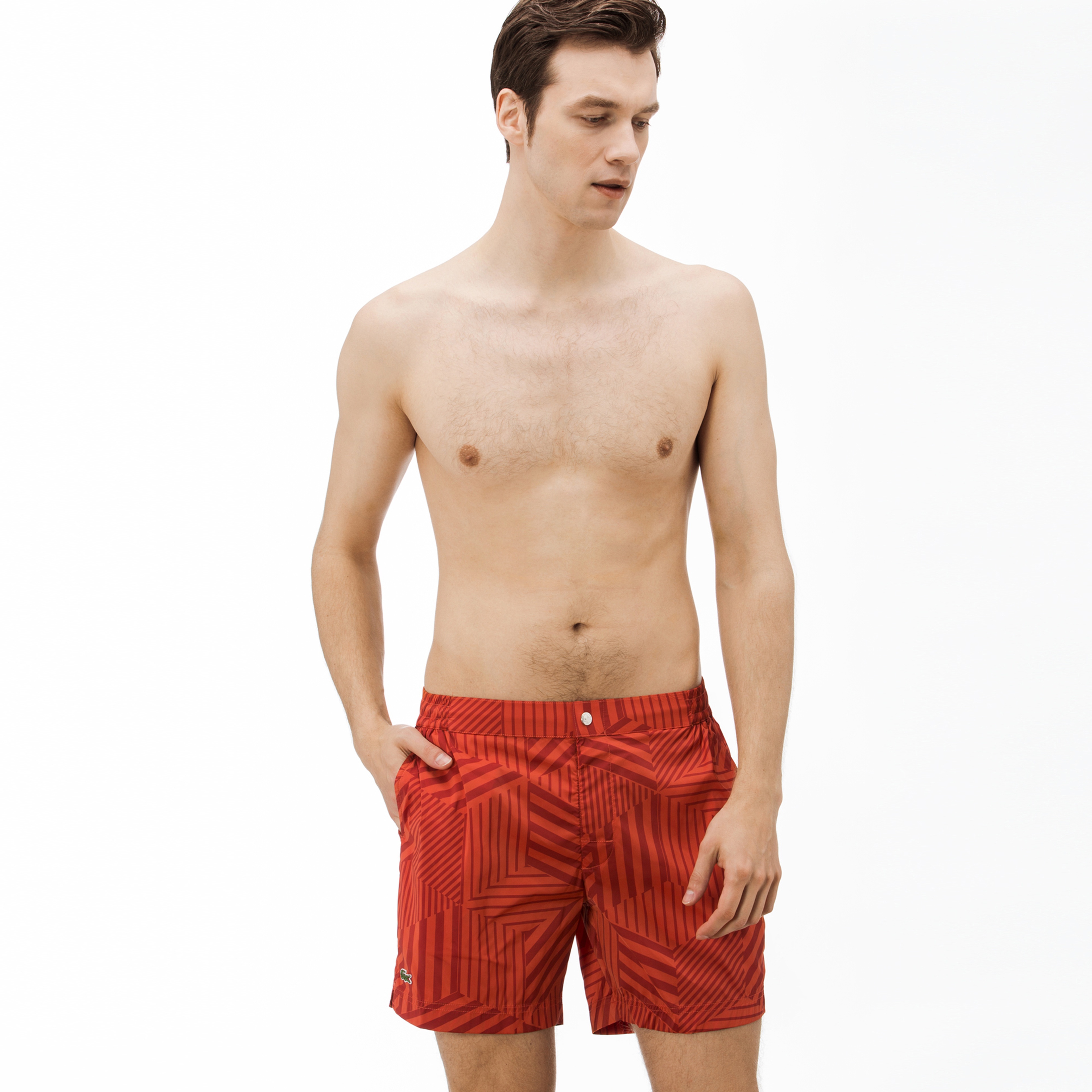 Lacoste Erkek Kırmızı Mayo Şort