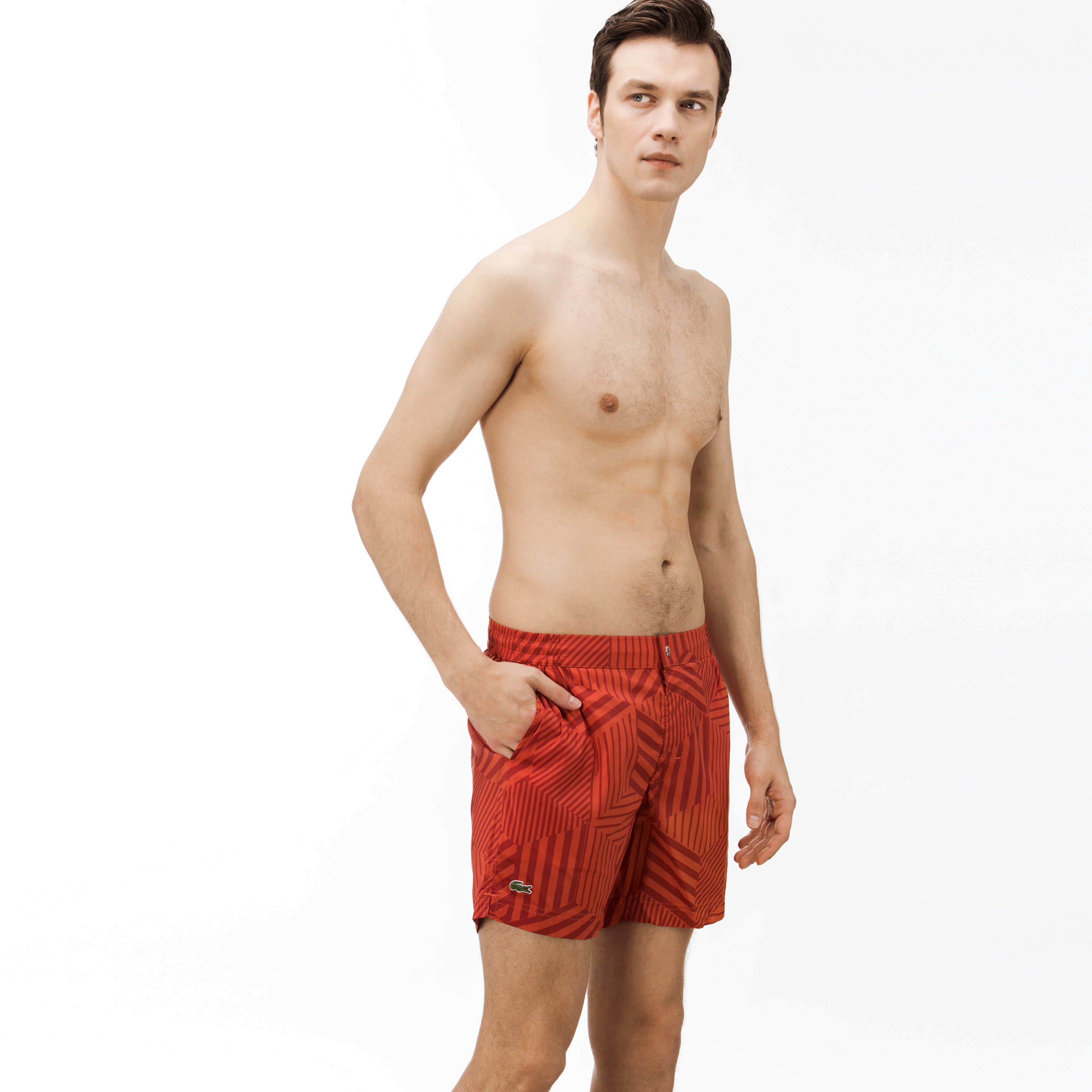 Lacoste Erkek Kırmızı Mayo Şort