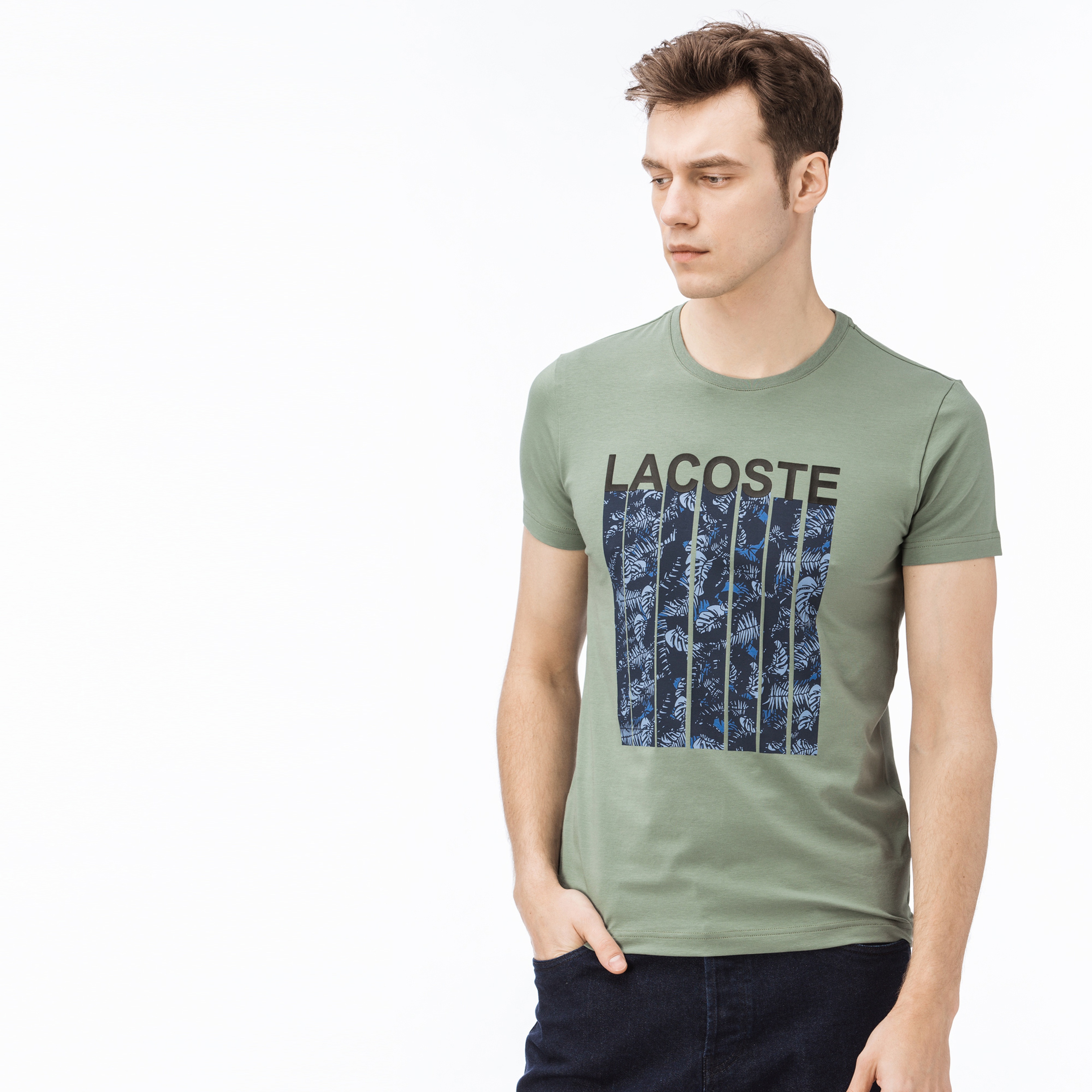 Lacoste Erkek Yeşil T-Shirt