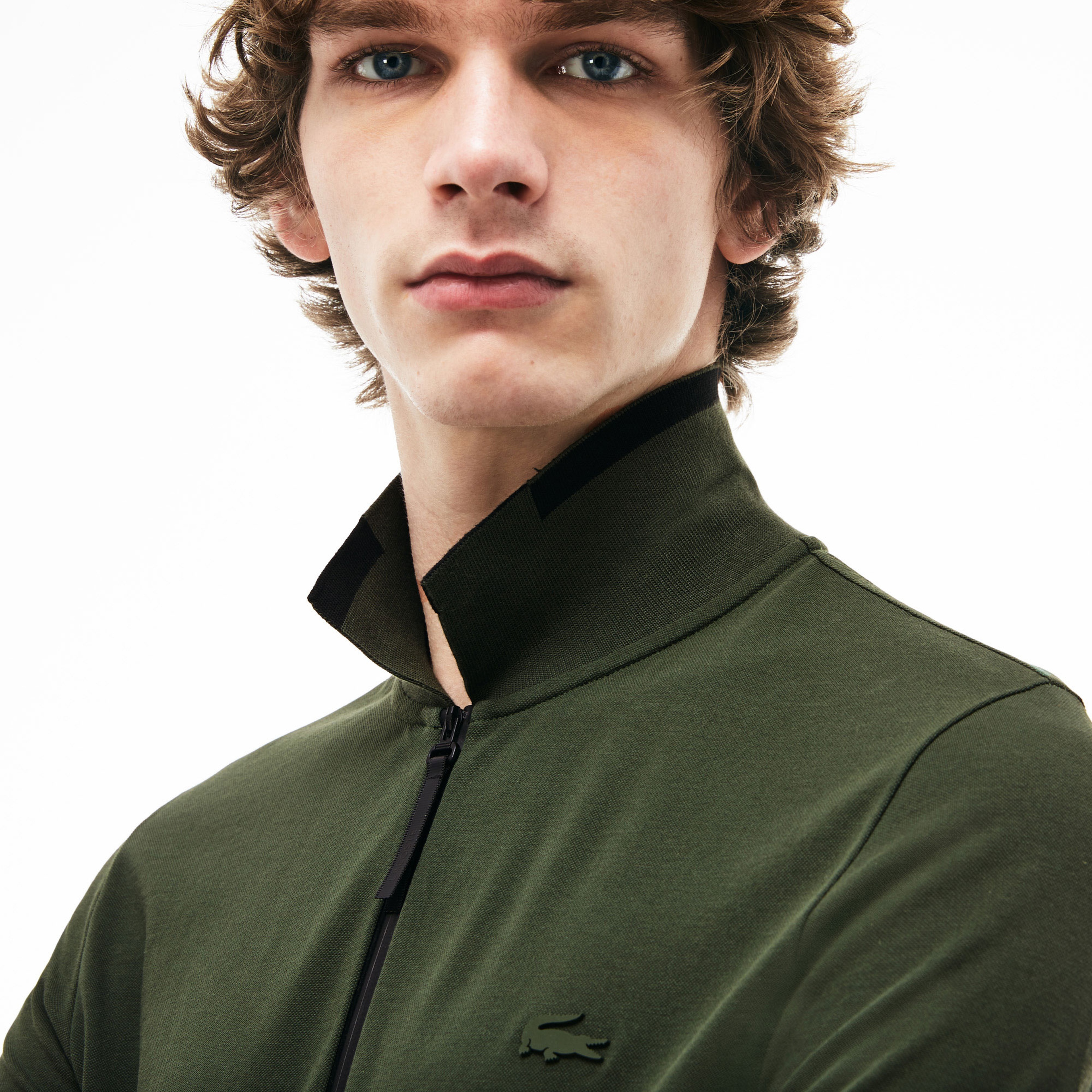 Lacoste Motion Erkek Slim Fit Haki Polo