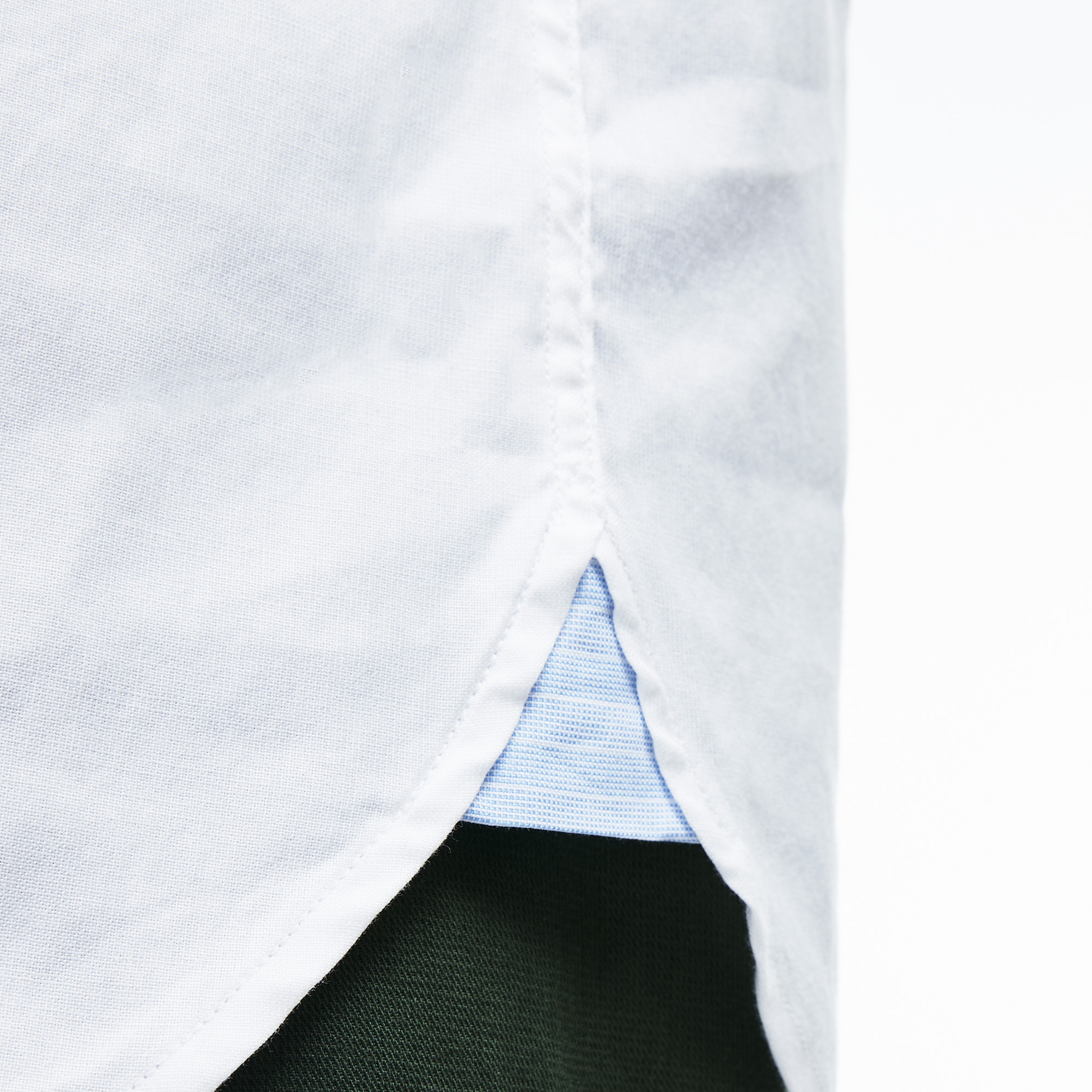 Lacoste Erkek Slim Fit Beyaz Kısa Kollu Gömlek