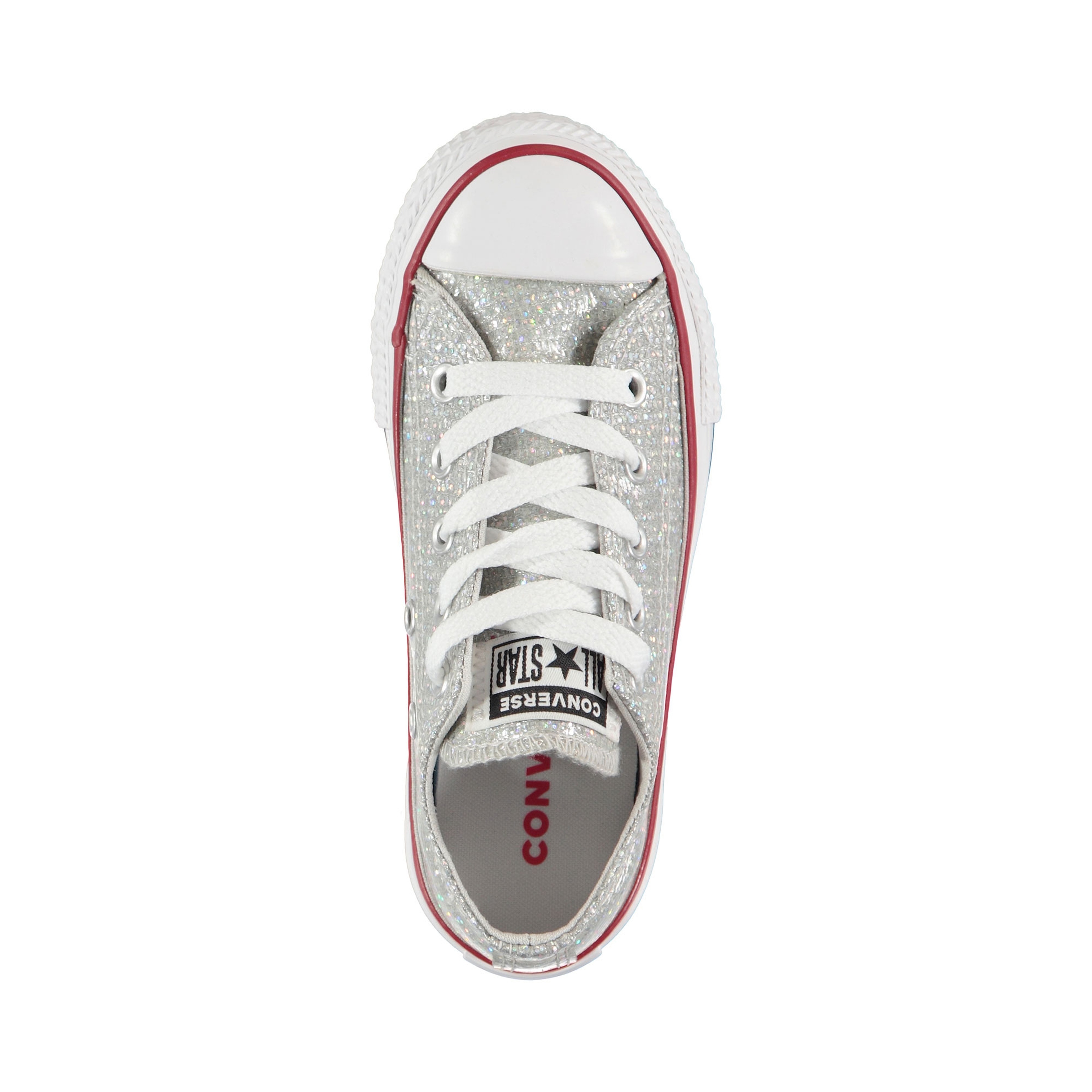 Converse Chuck Taylor All Star Sparkle Çocuk Gri Sneaker