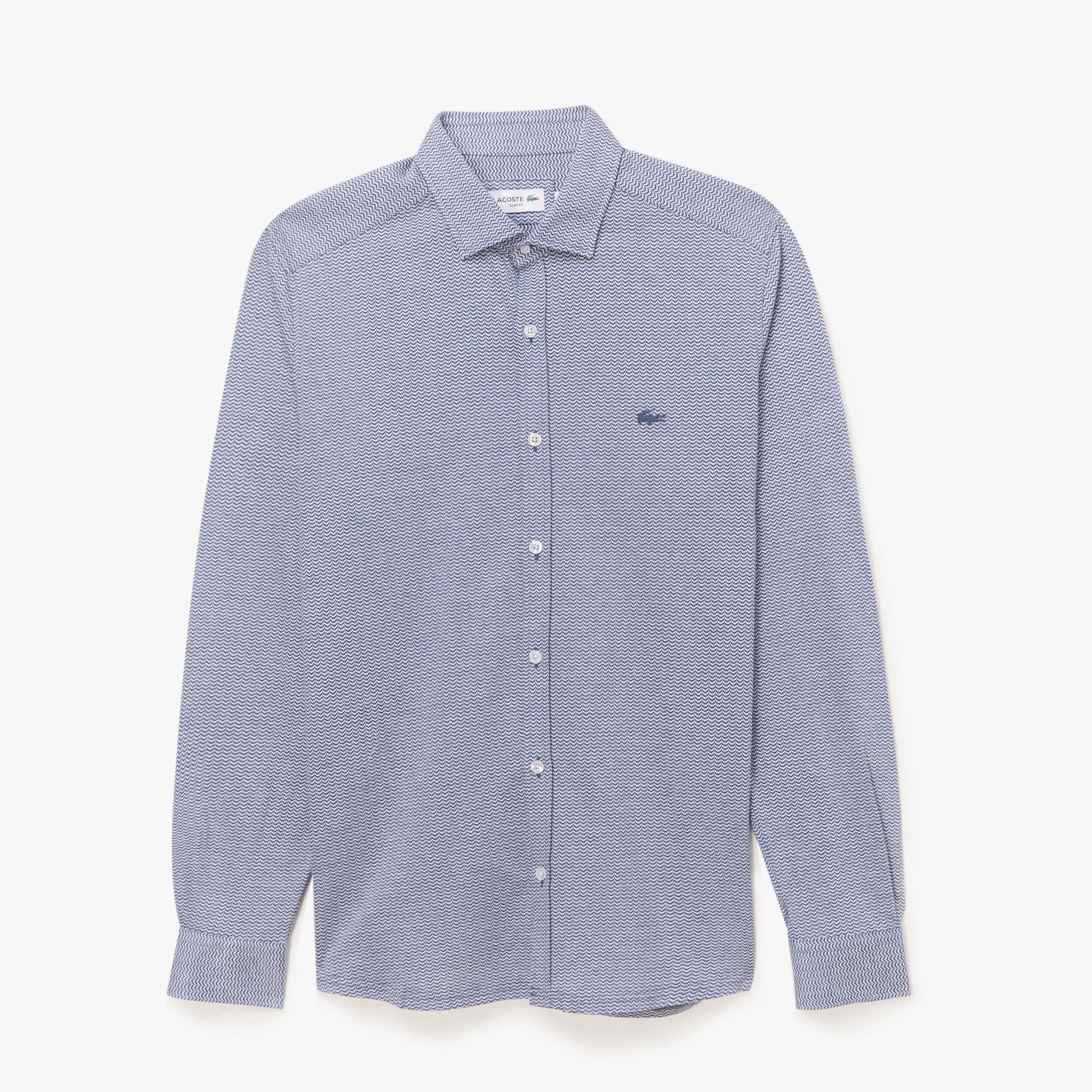 Lacoste Erkek Slim Fit Mavi Gömlek