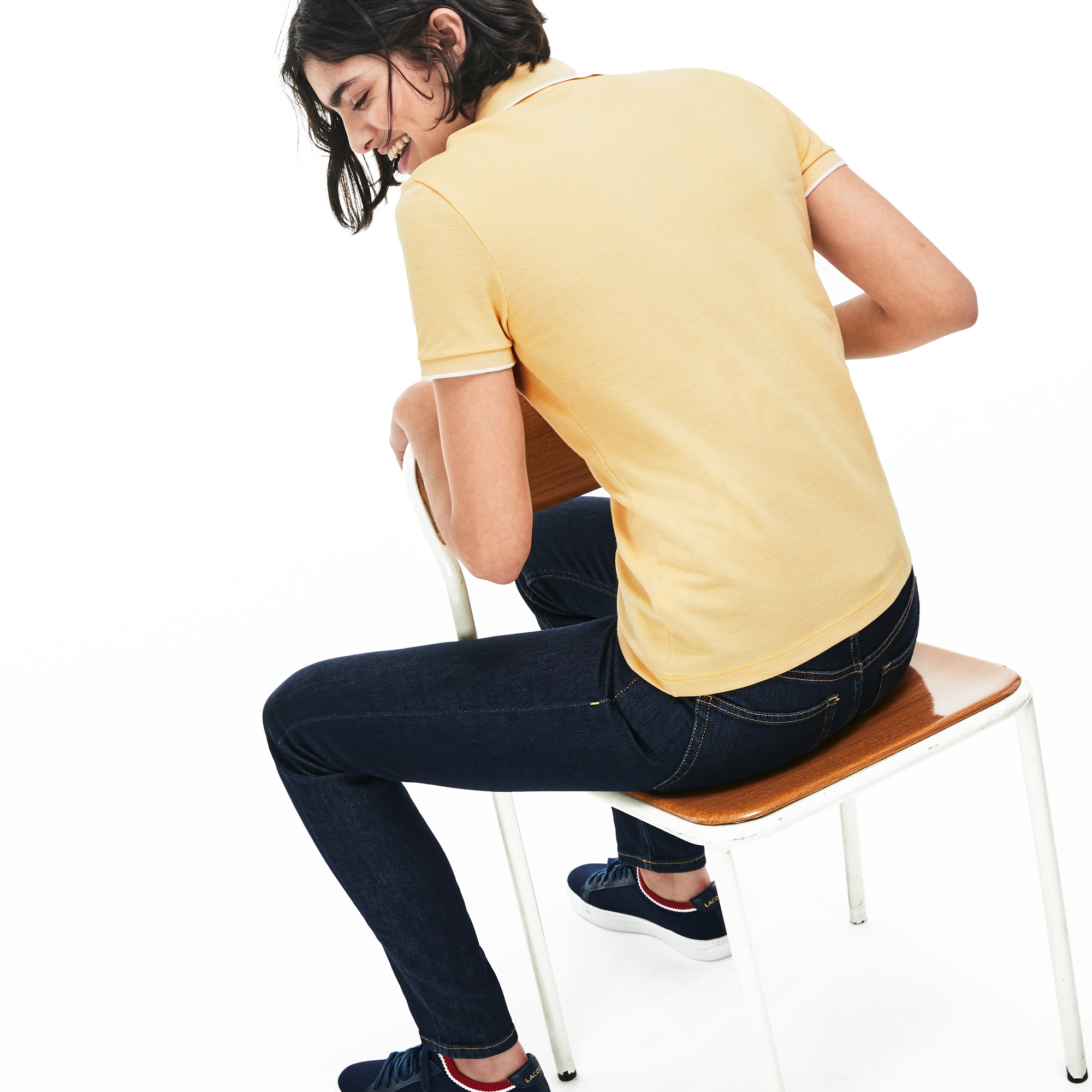 Lacoste Kadın Sarı Polo