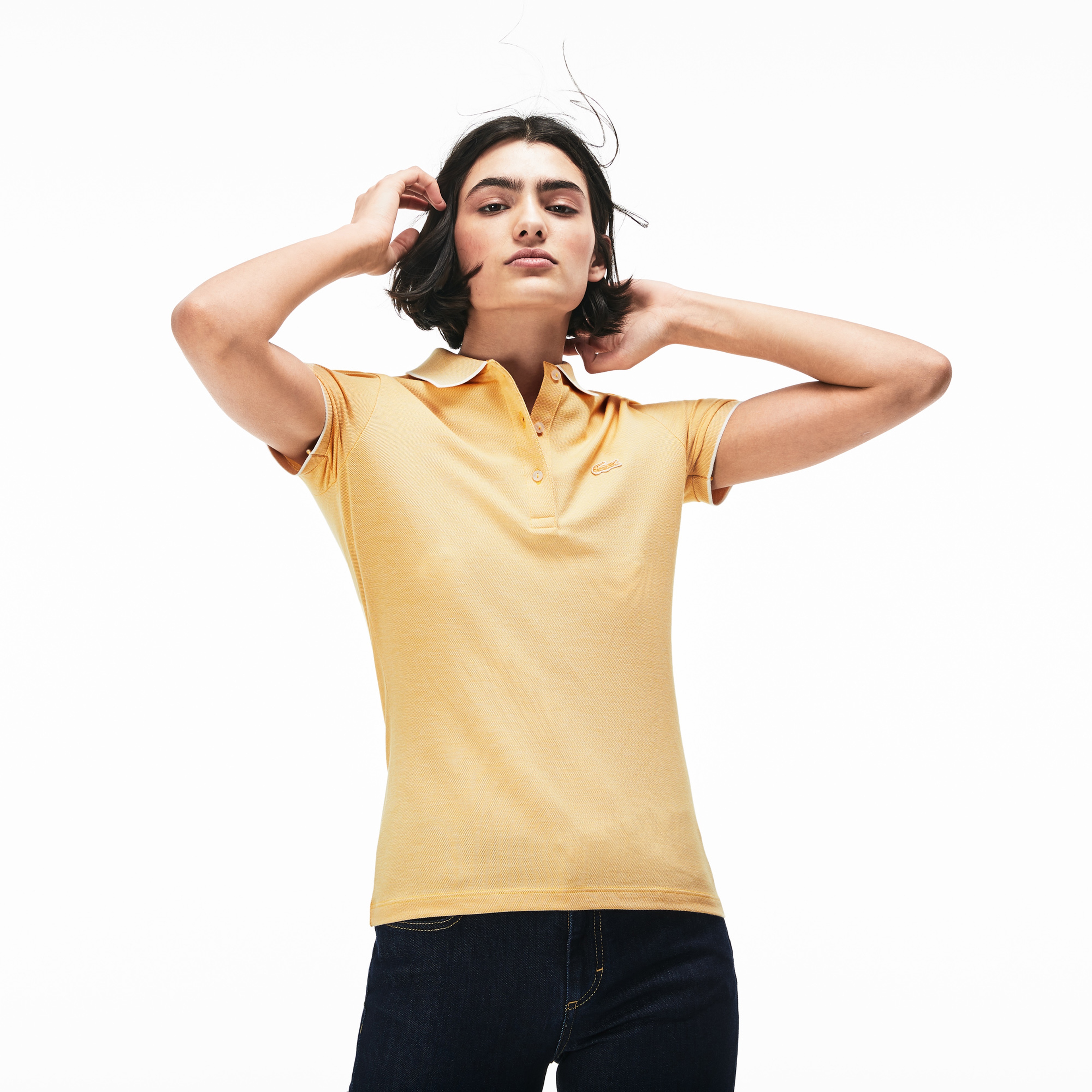 Lacoste Kadın Sarı Polo