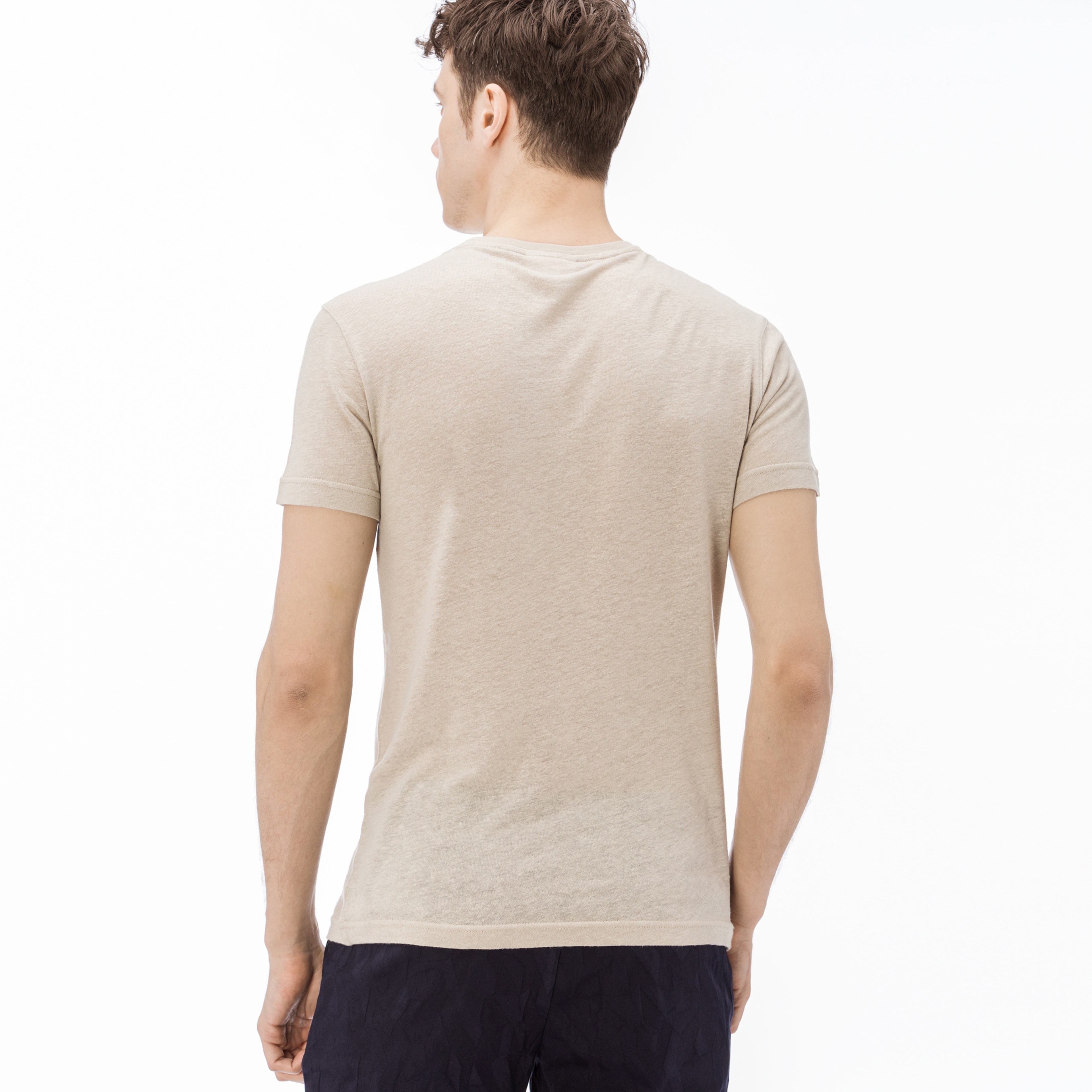 Lacoste Erkek Bej T-Shirt