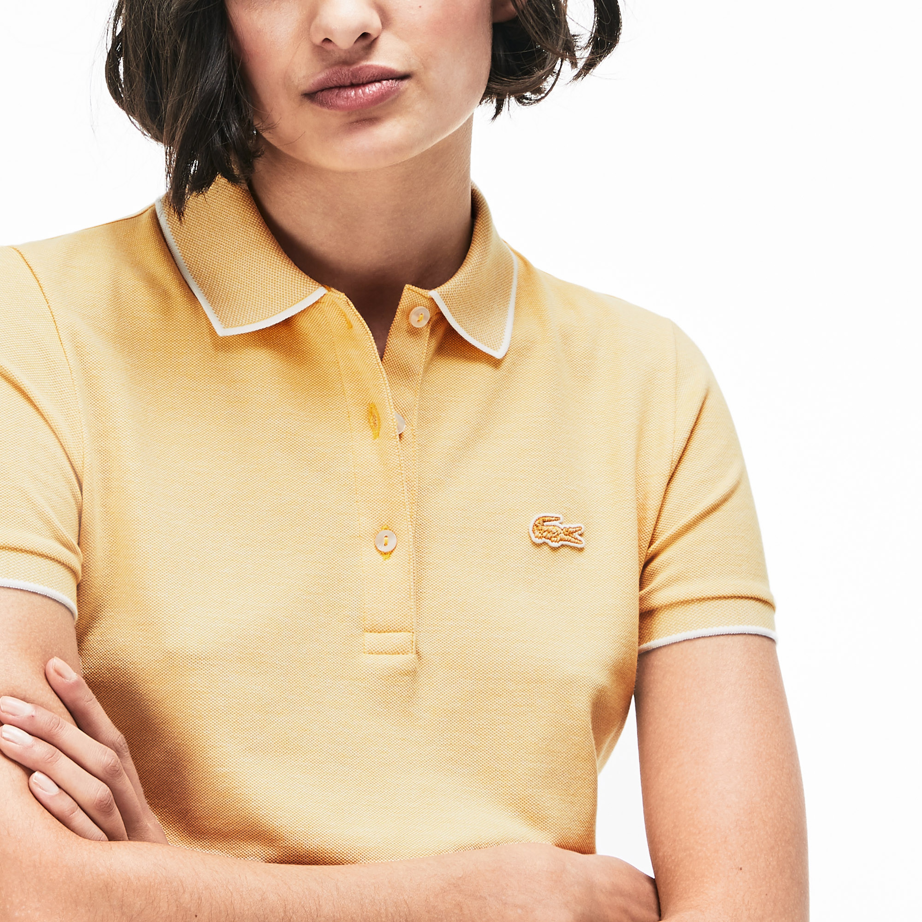 Lacoste Kadın Sarı Polo