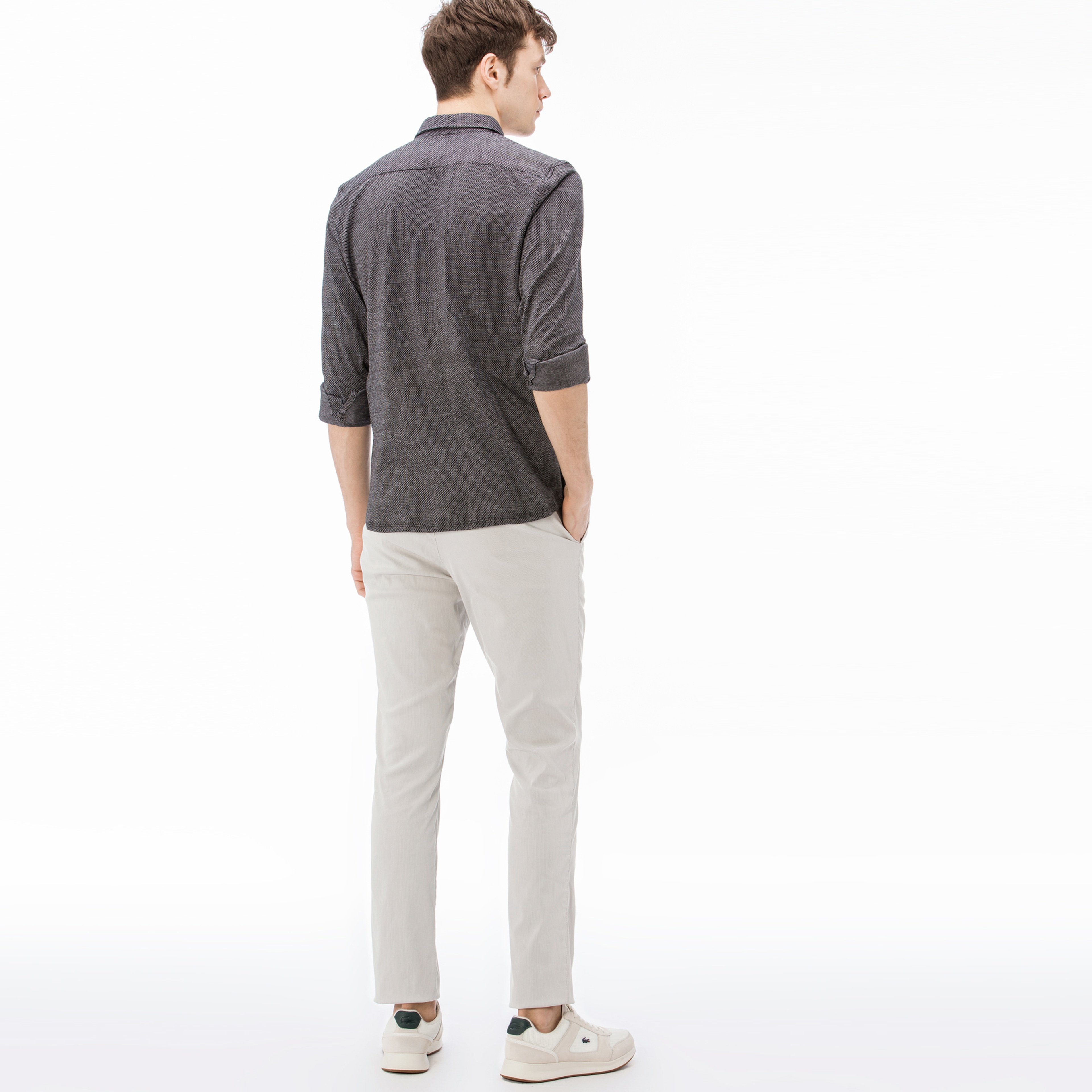Lacoste Erkek Slim Fit Bej Pantolon