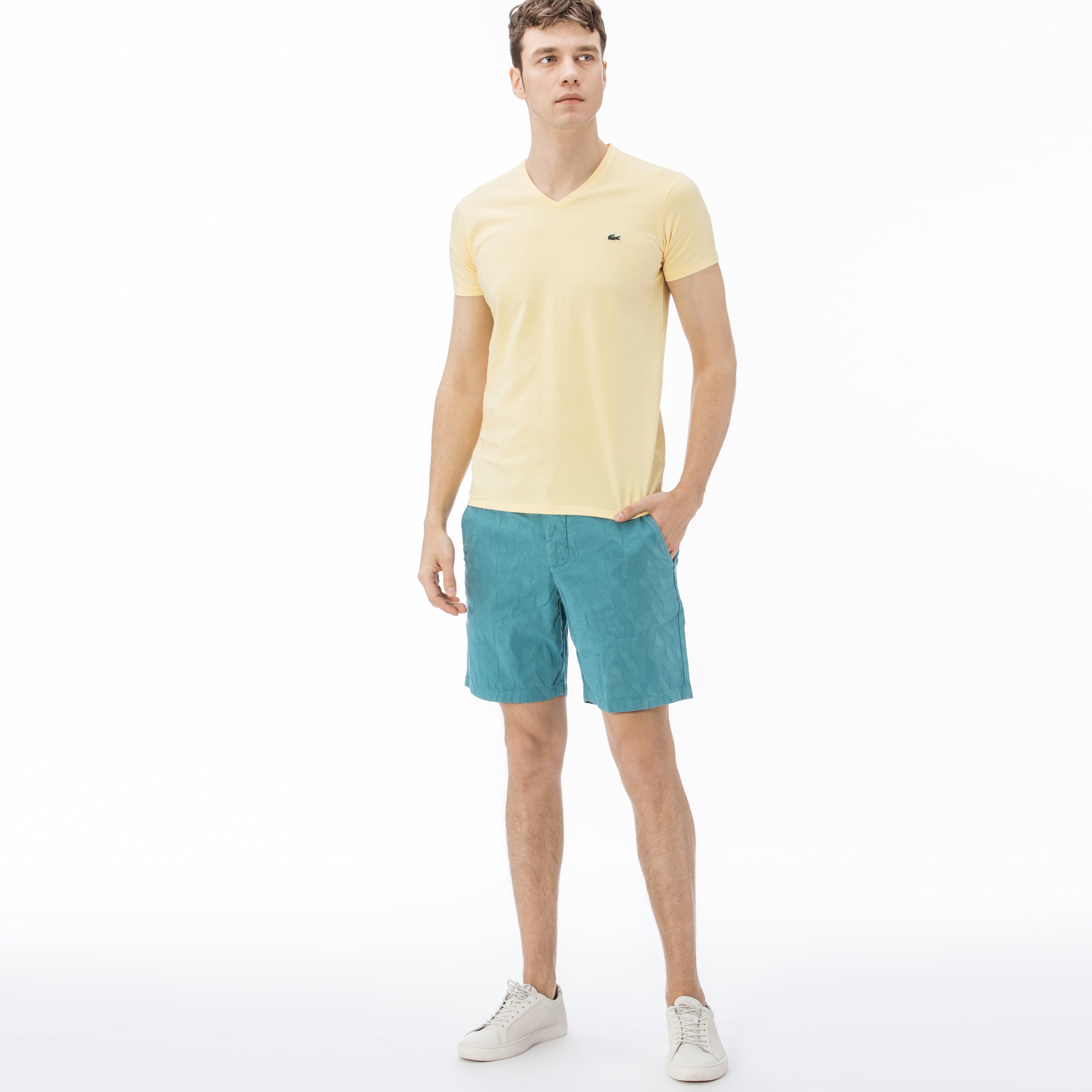 Lacoste Erkek Yeşil Bermuda