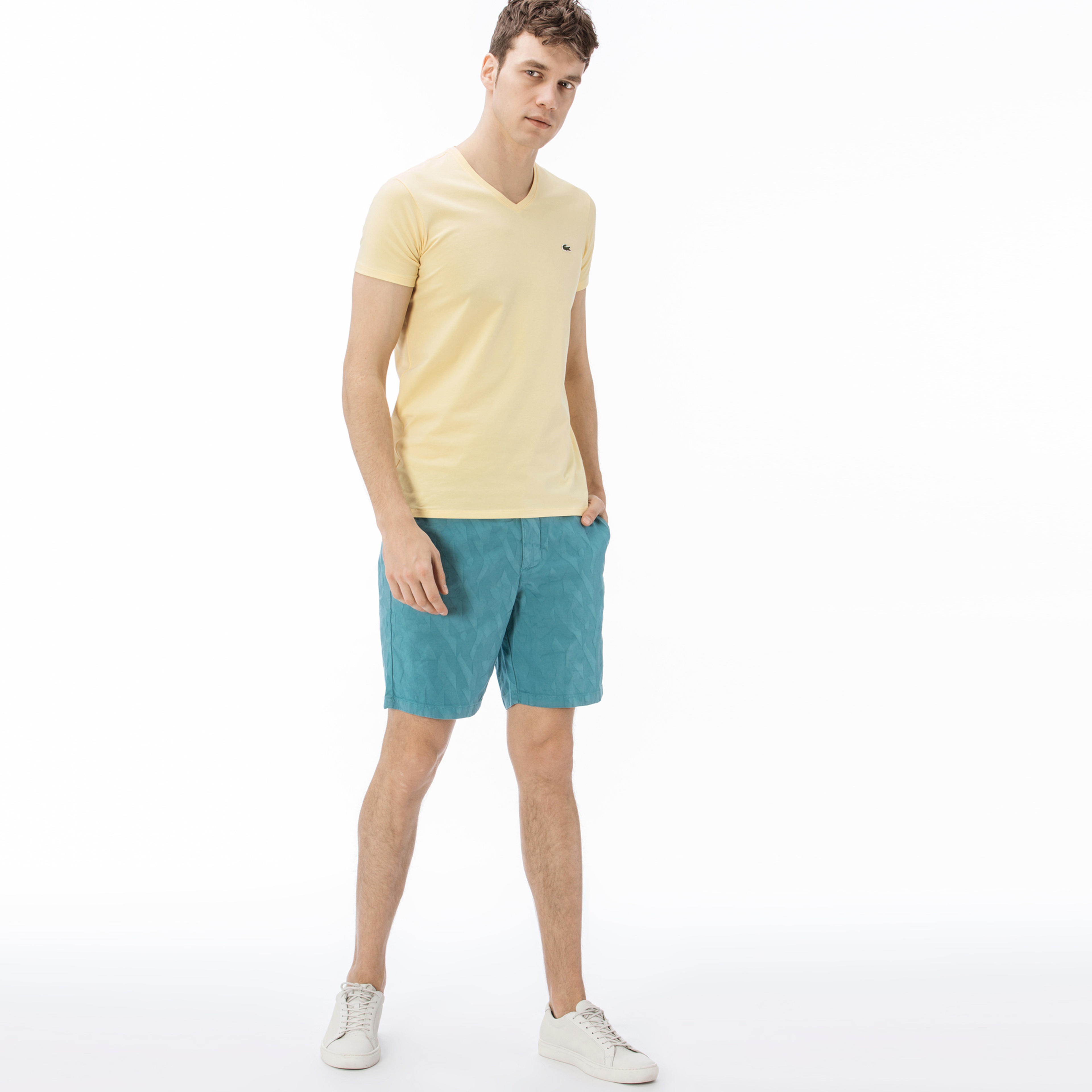 Lacoste Erkek Yeşil Bermuda