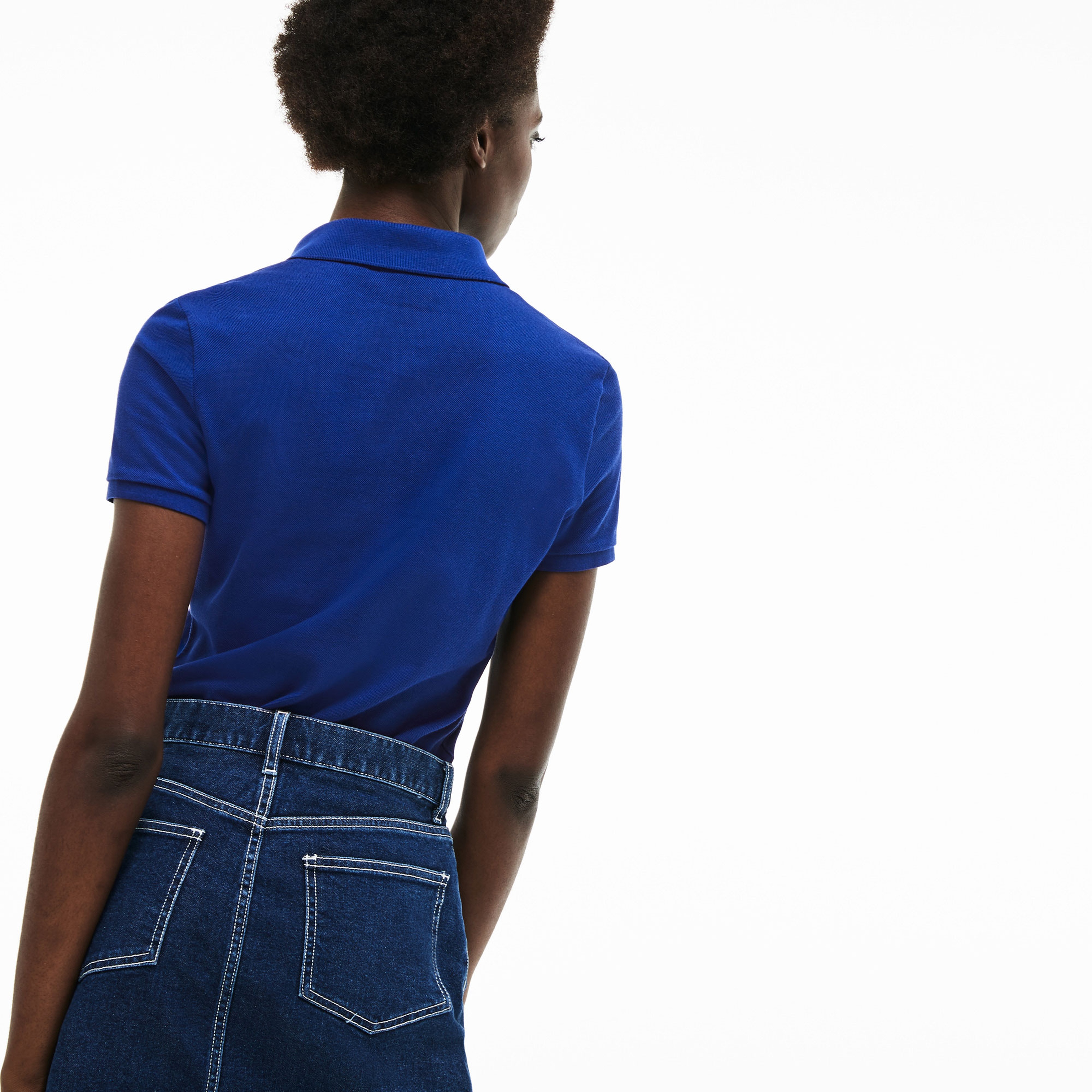 Lacoste Kadın Lacivert Polo