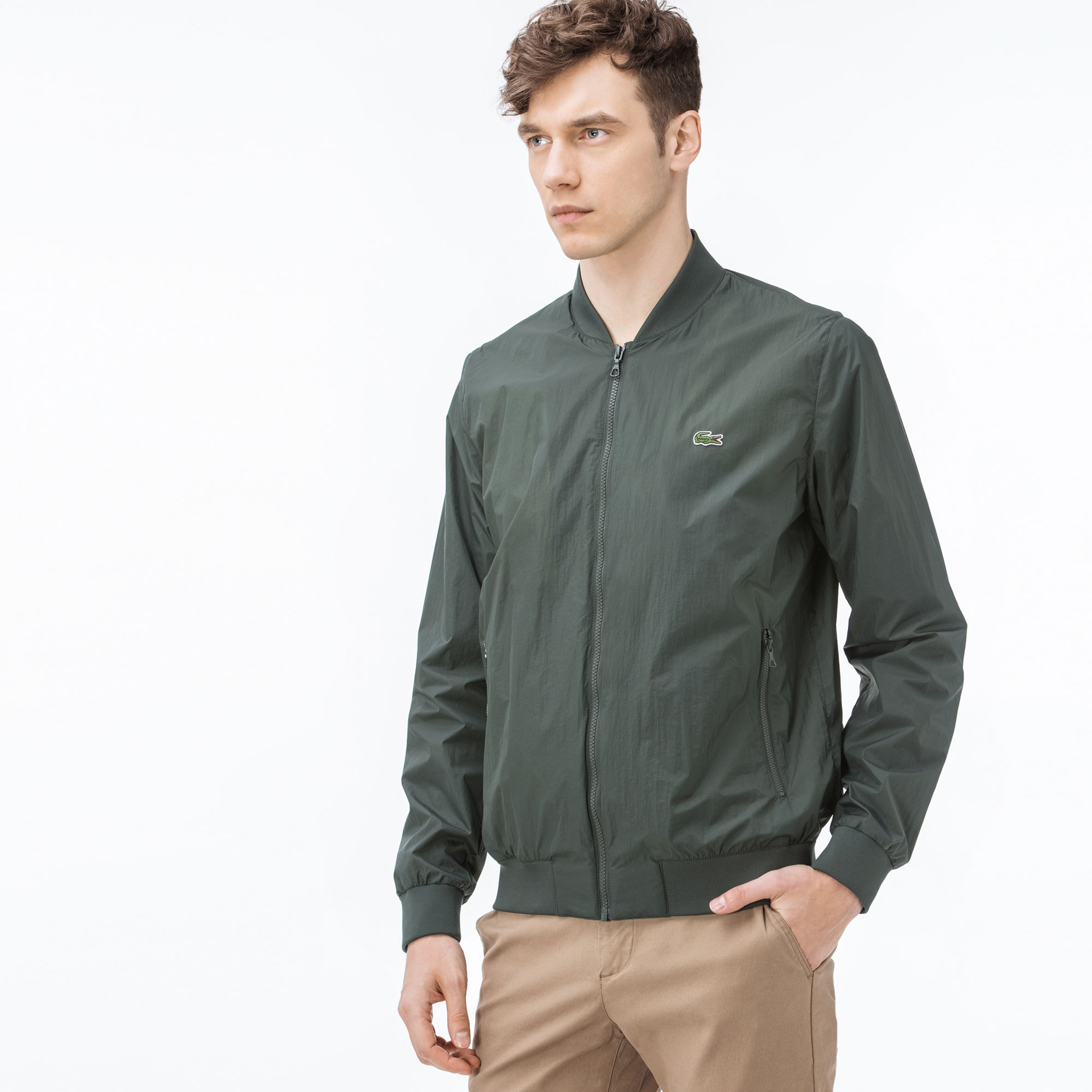 Lacoste Erkek Yeşil Mont