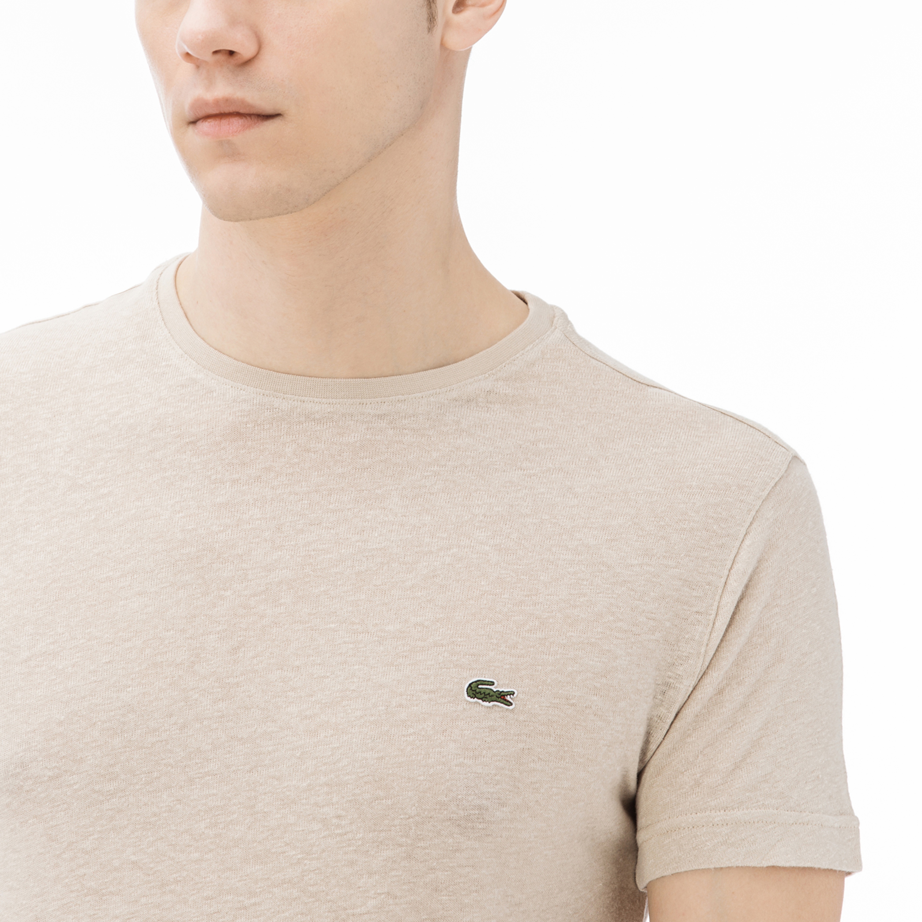Lacoste Erkek Bej T-Shirt