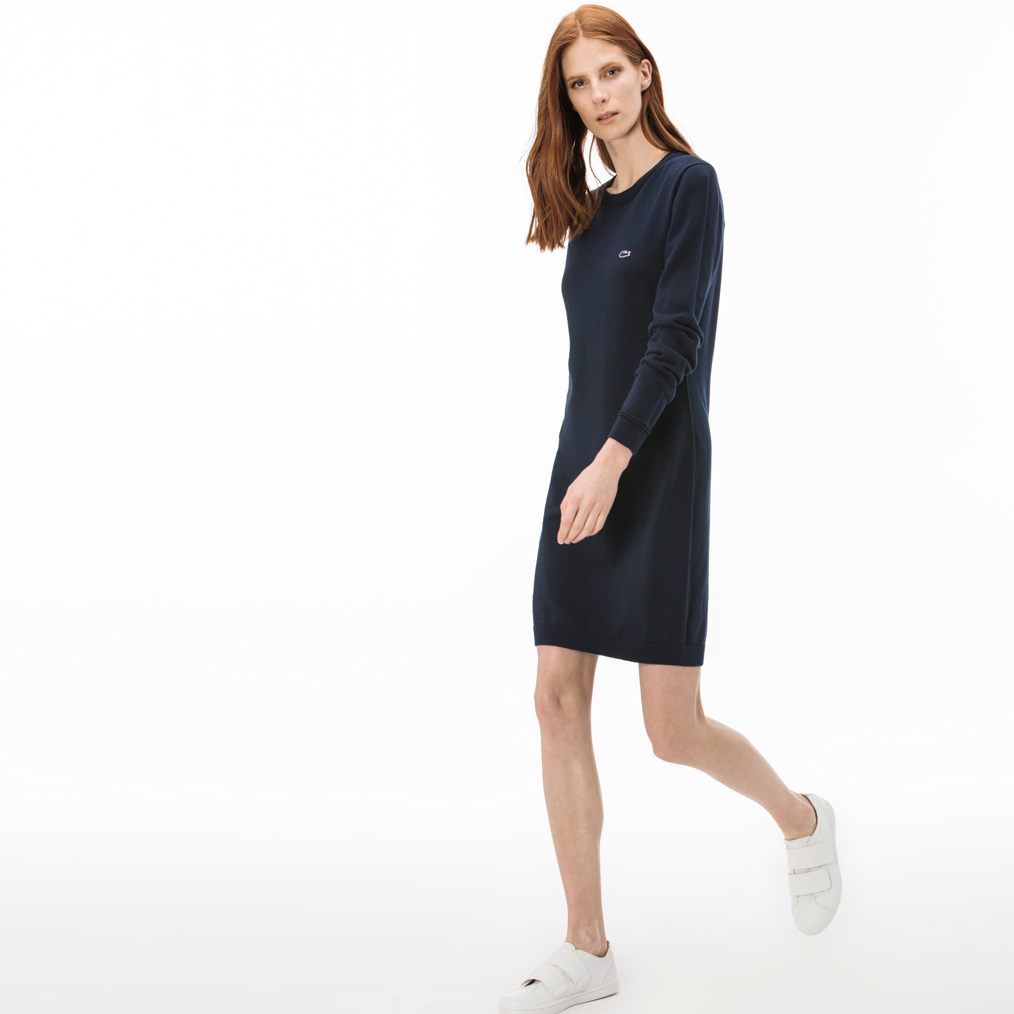 Lacoste Kadın Lacivert Elbise