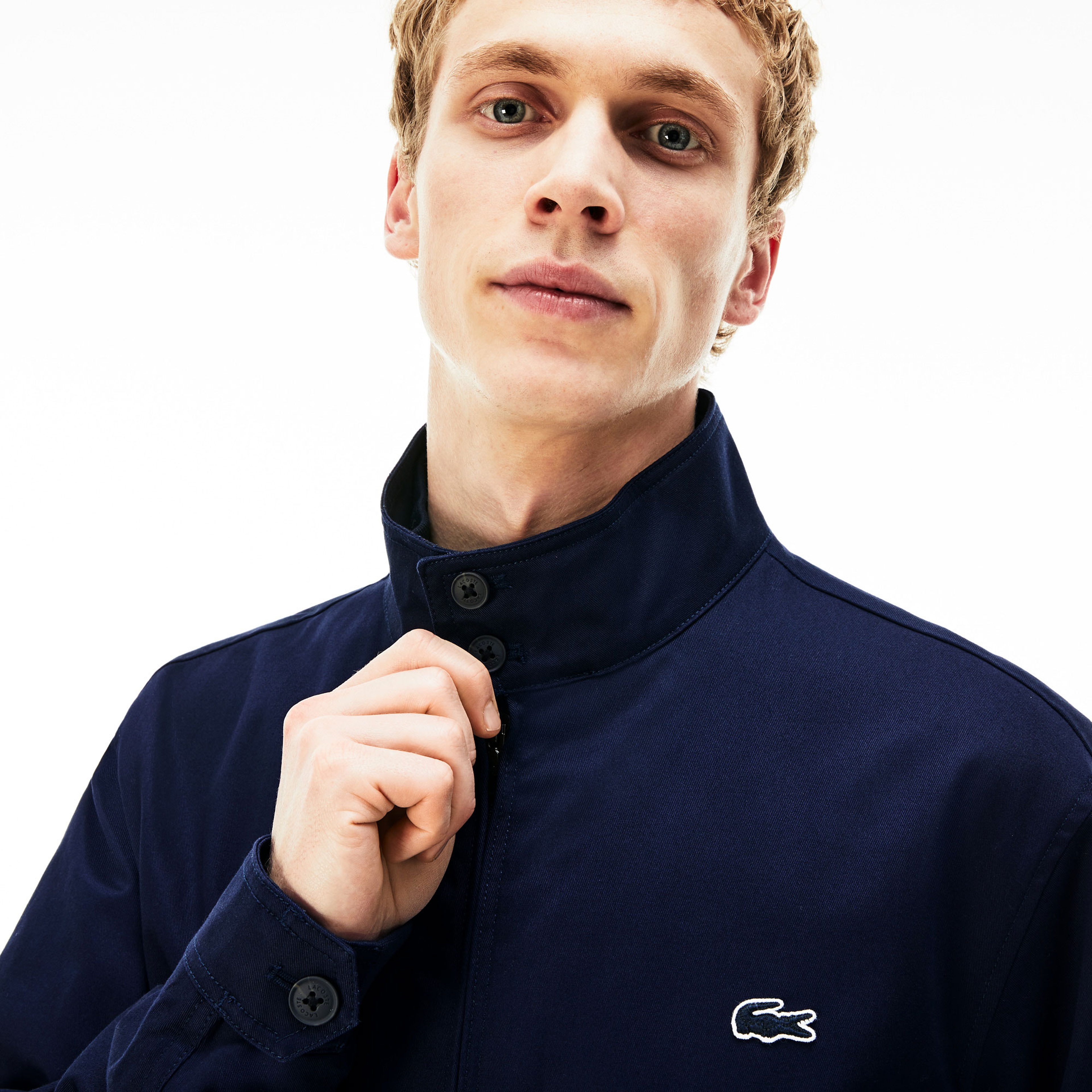 Lacoste Erkek Lacivert Mont