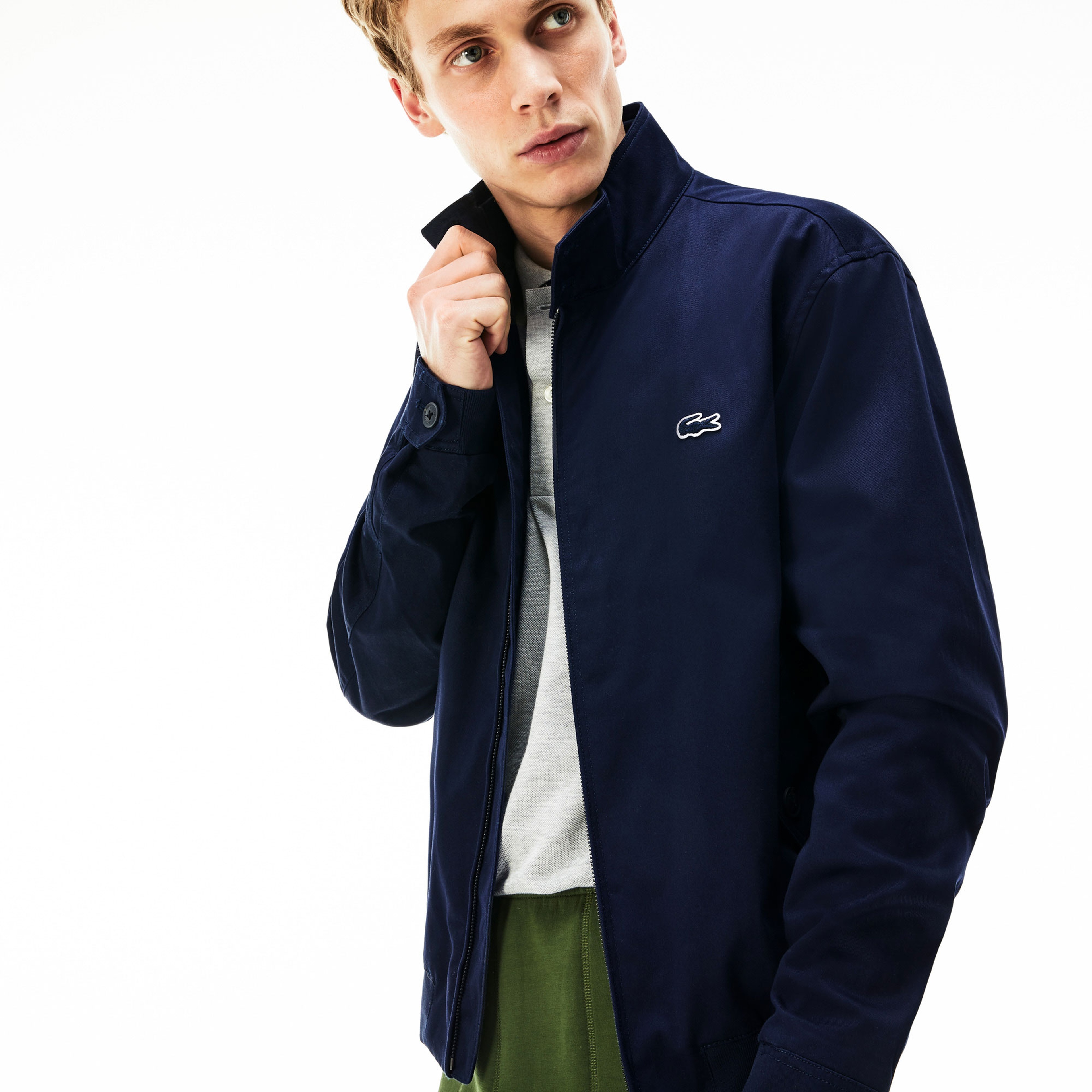 Lacoste Erkek Lacivert Mont