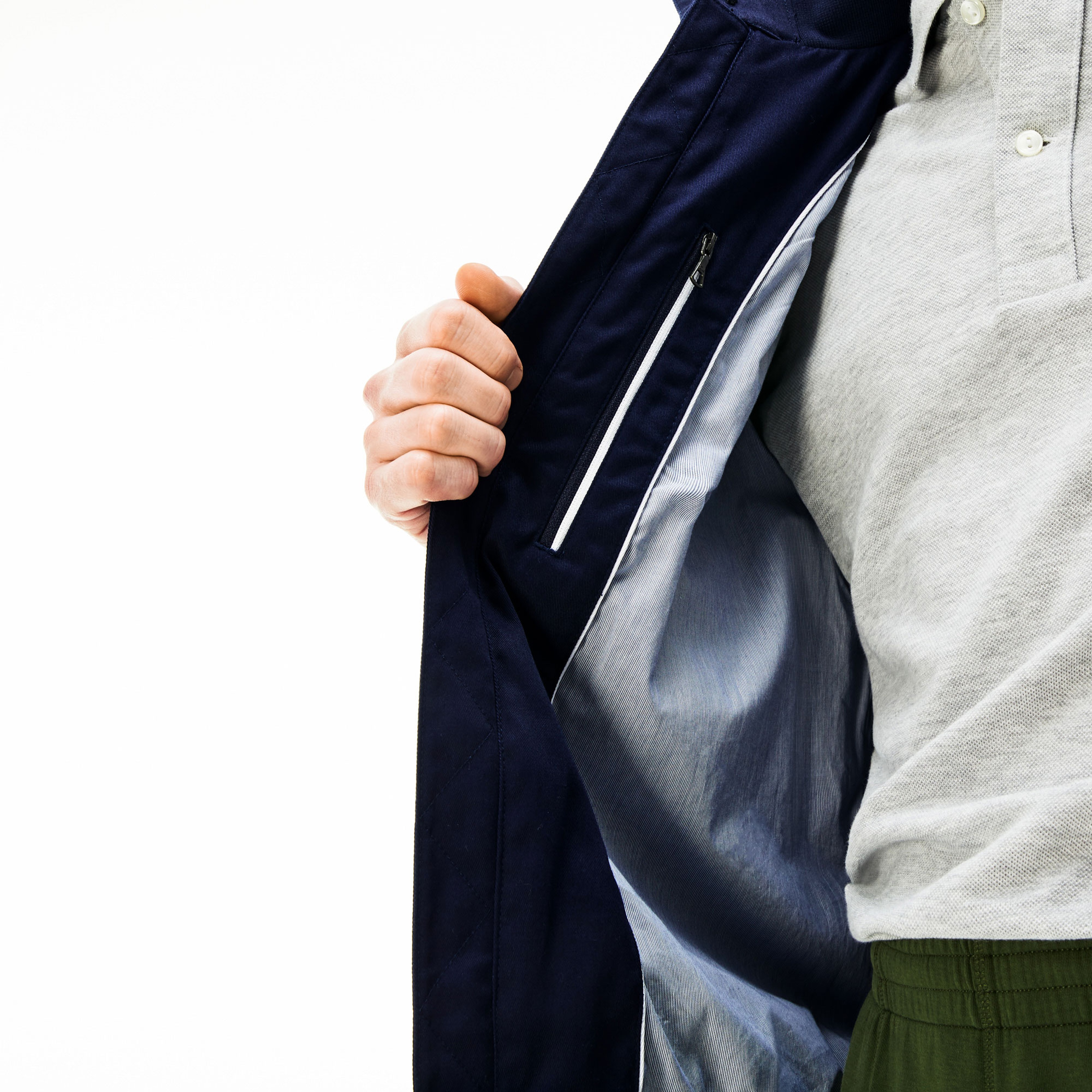 Lacoste Erkek Lacivert Mont