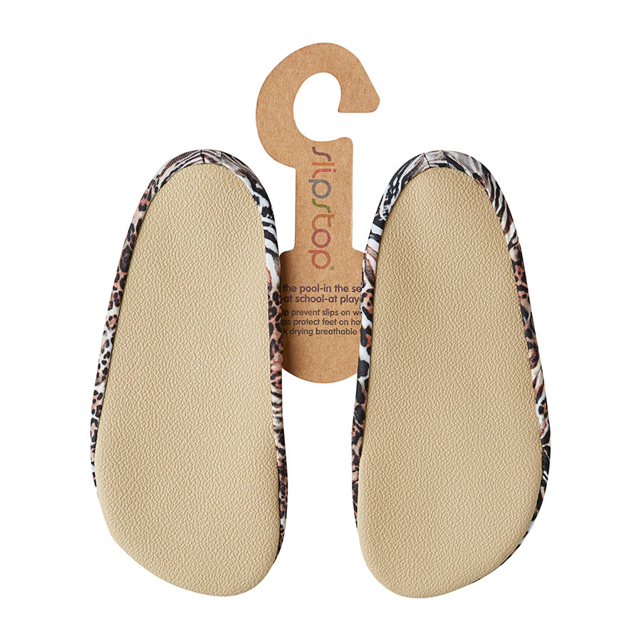 Slipstop Panther Junior Kahverengi Çocuk Havuz Ayakkabısı