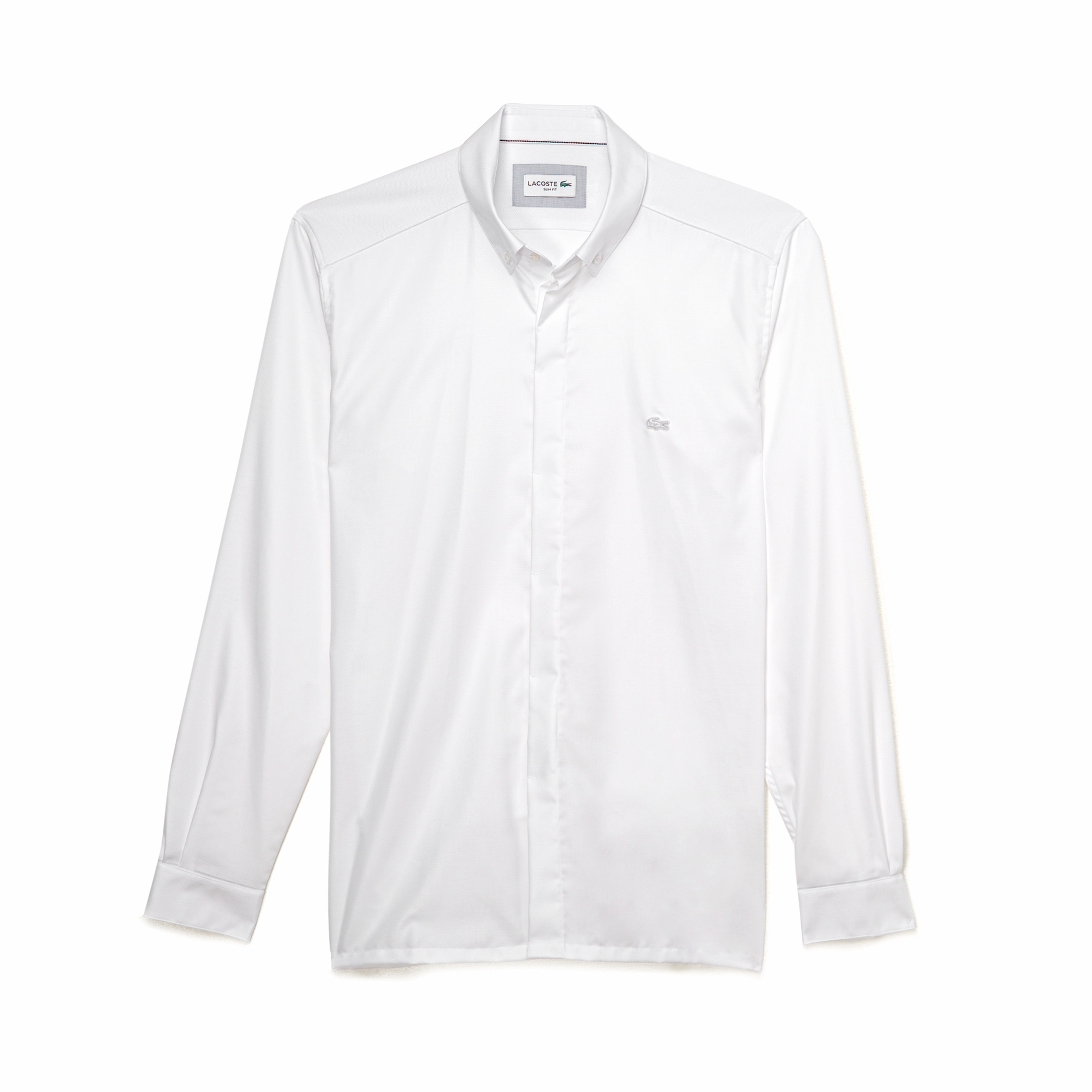 Lacoste Erkek Slim Fit Beyaz Gömlek