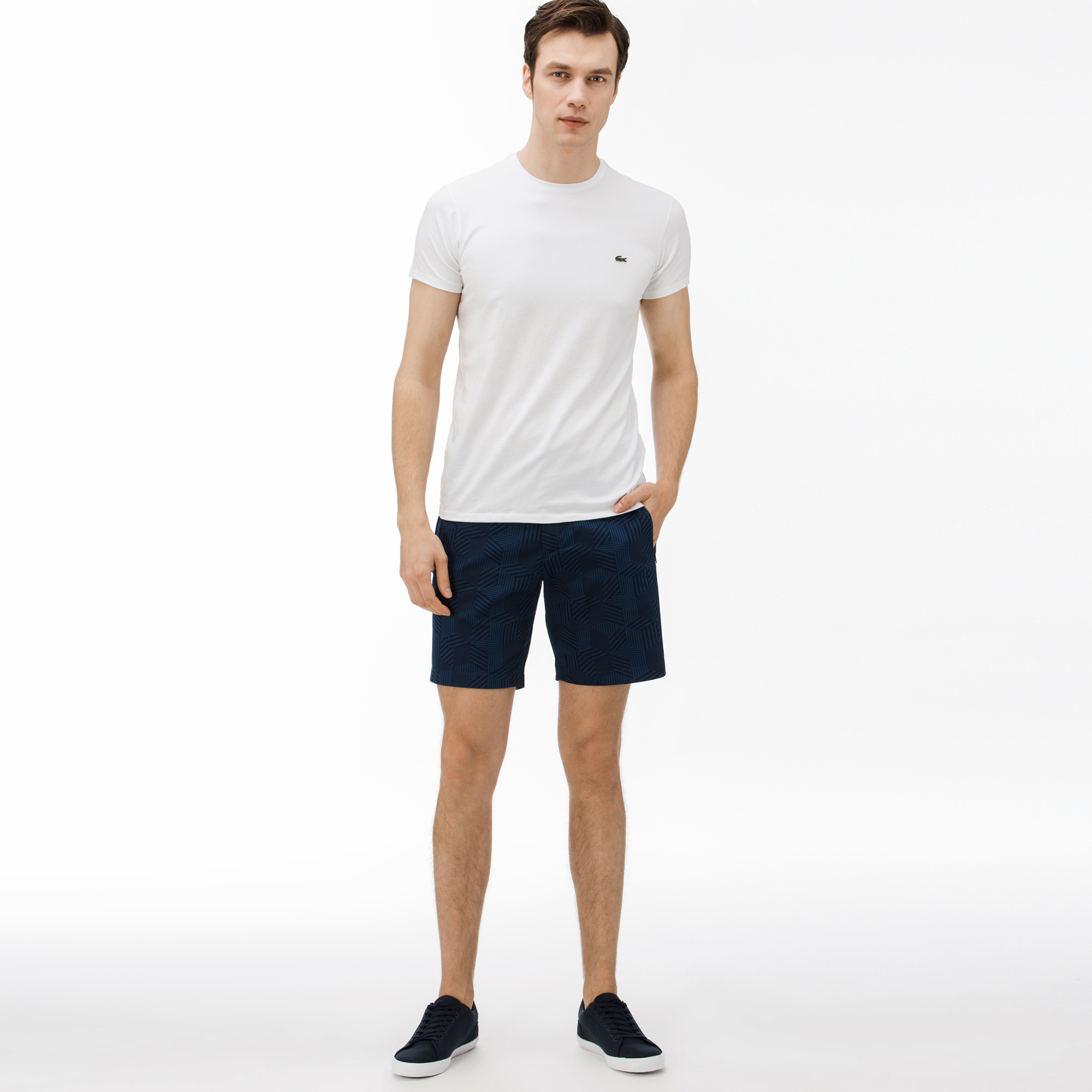 Lacoste Erkek Lacivert Bermuda