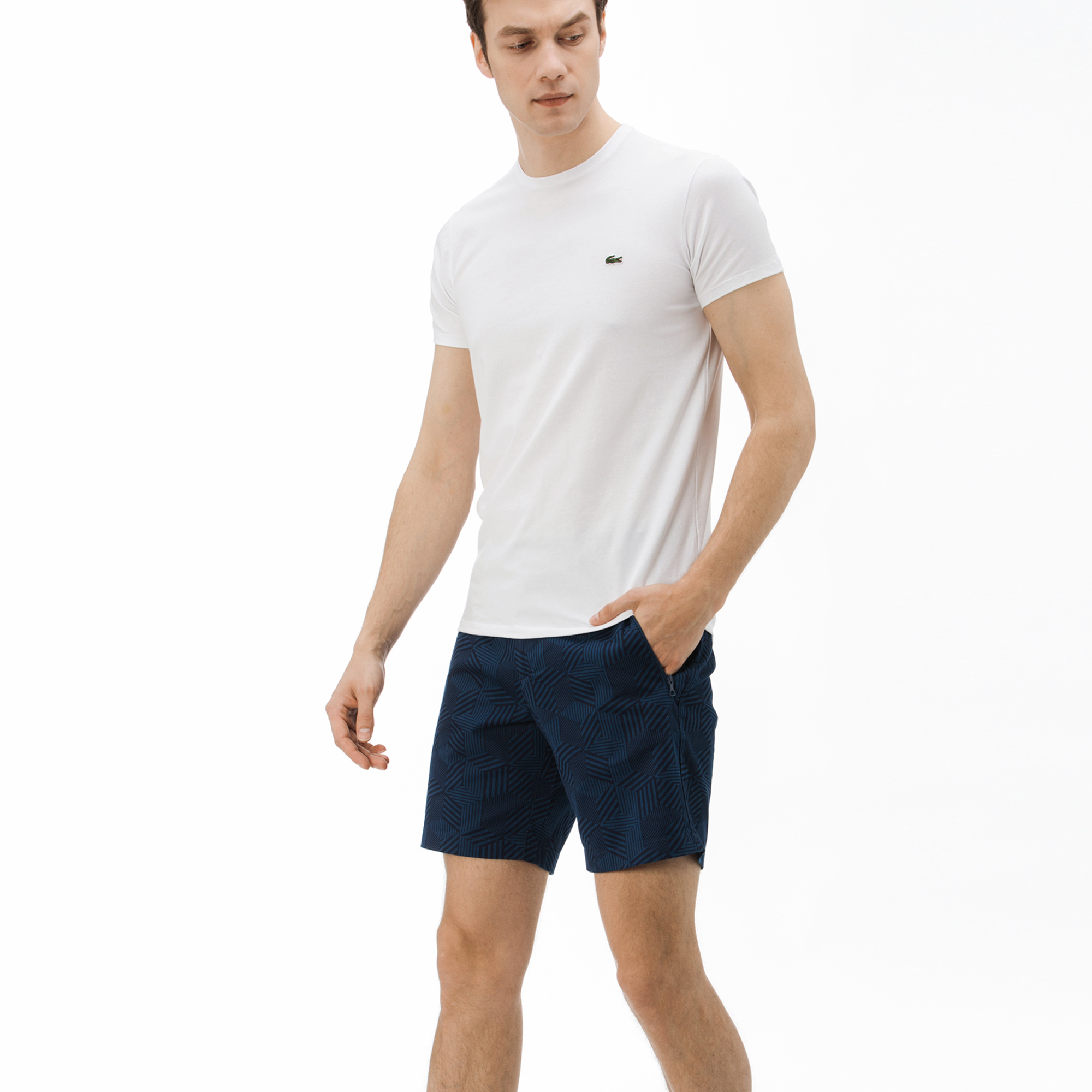 Lacoste Erkek Lacivert Bermuda