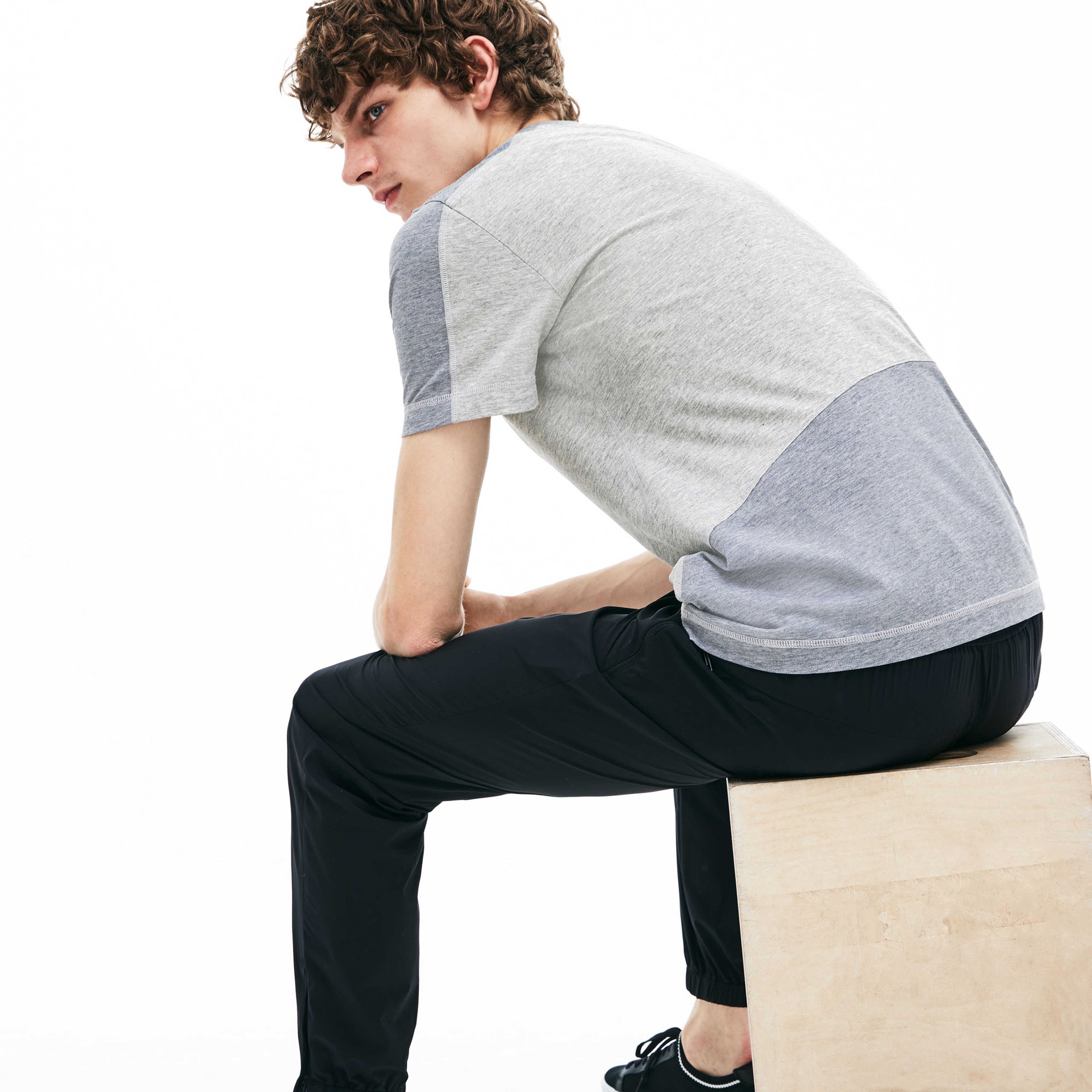 Lacoste Erkek Gri T-Shirt