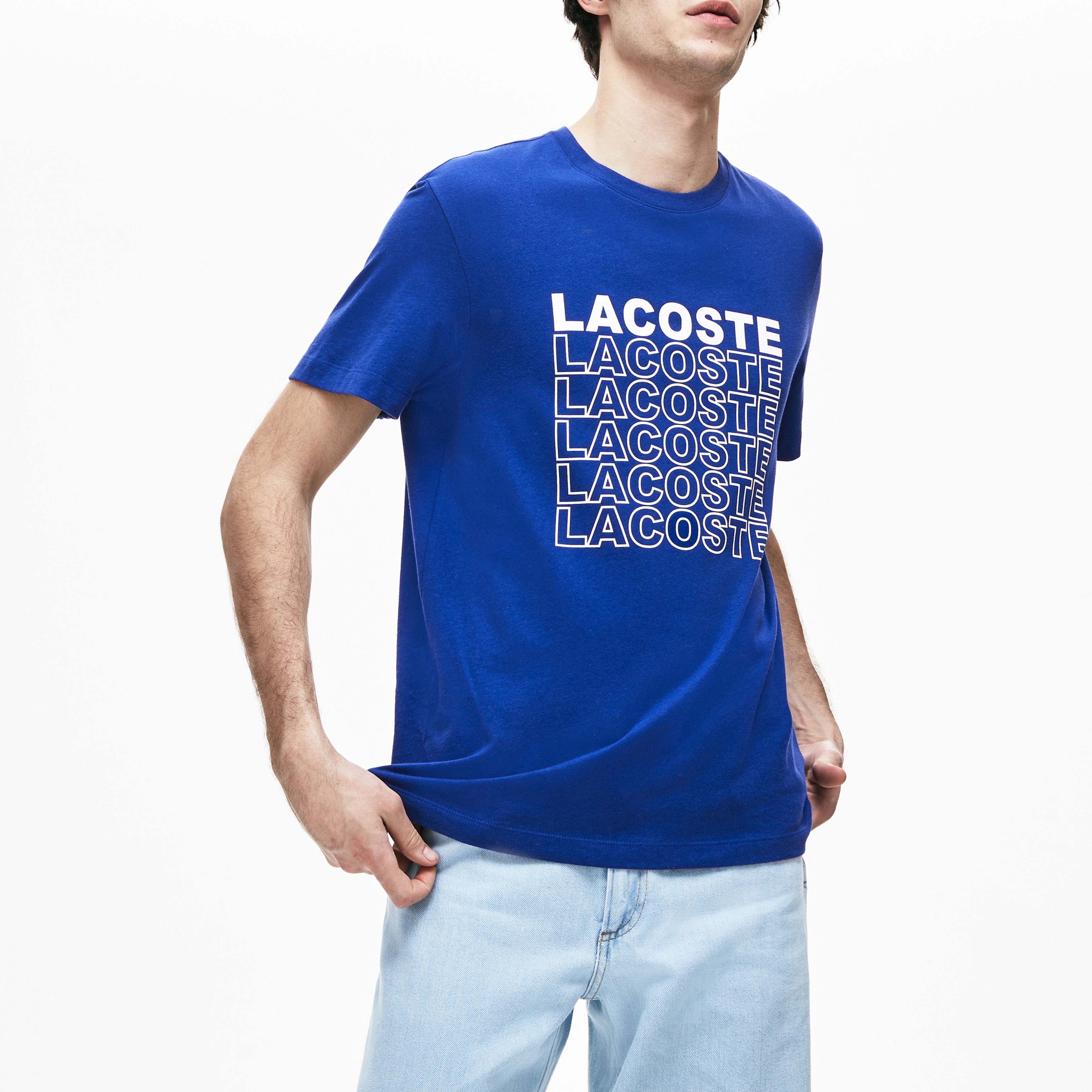Lacoste Erkek Lacivert T-Shirt