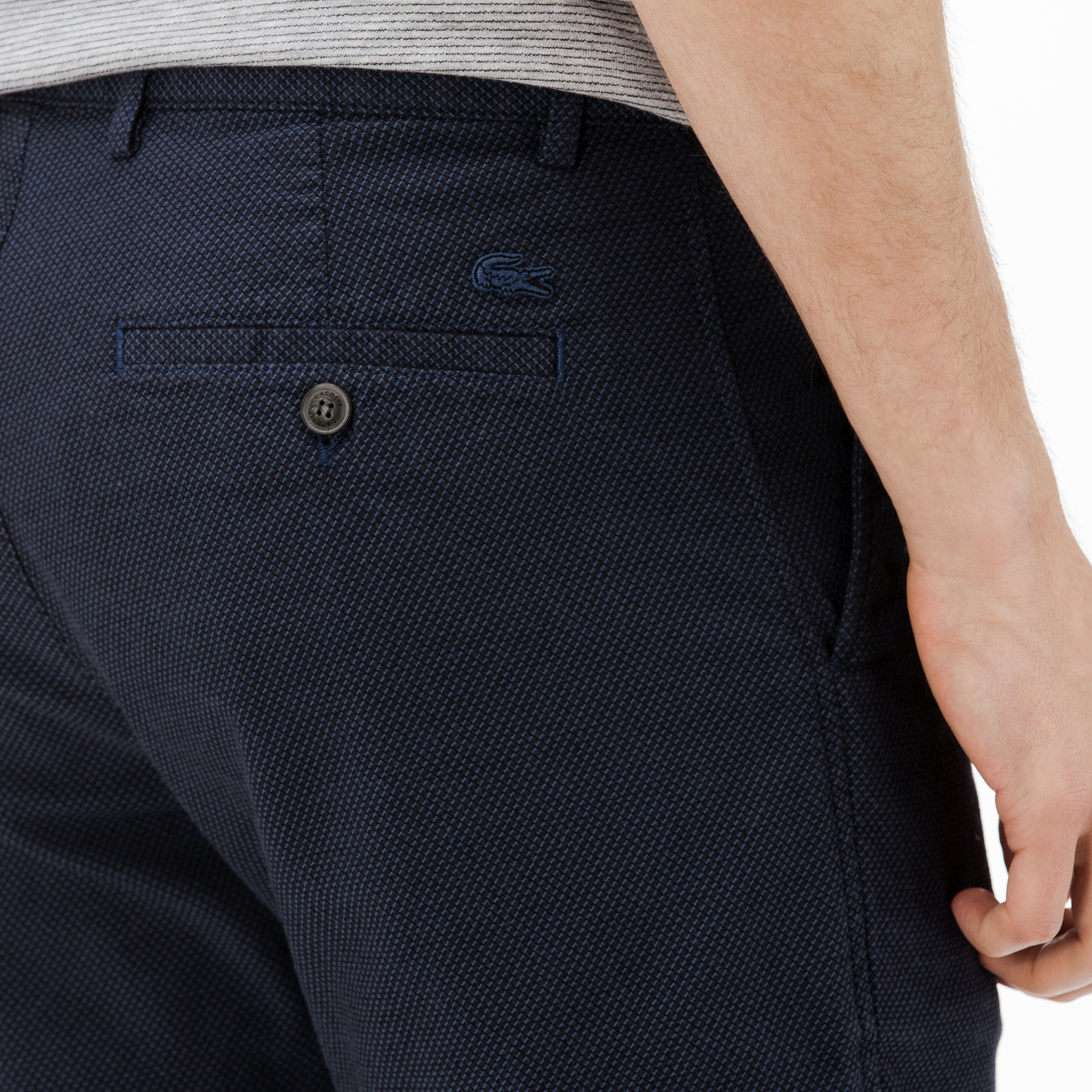 Lacoste Erkek Lacivert Bermuda