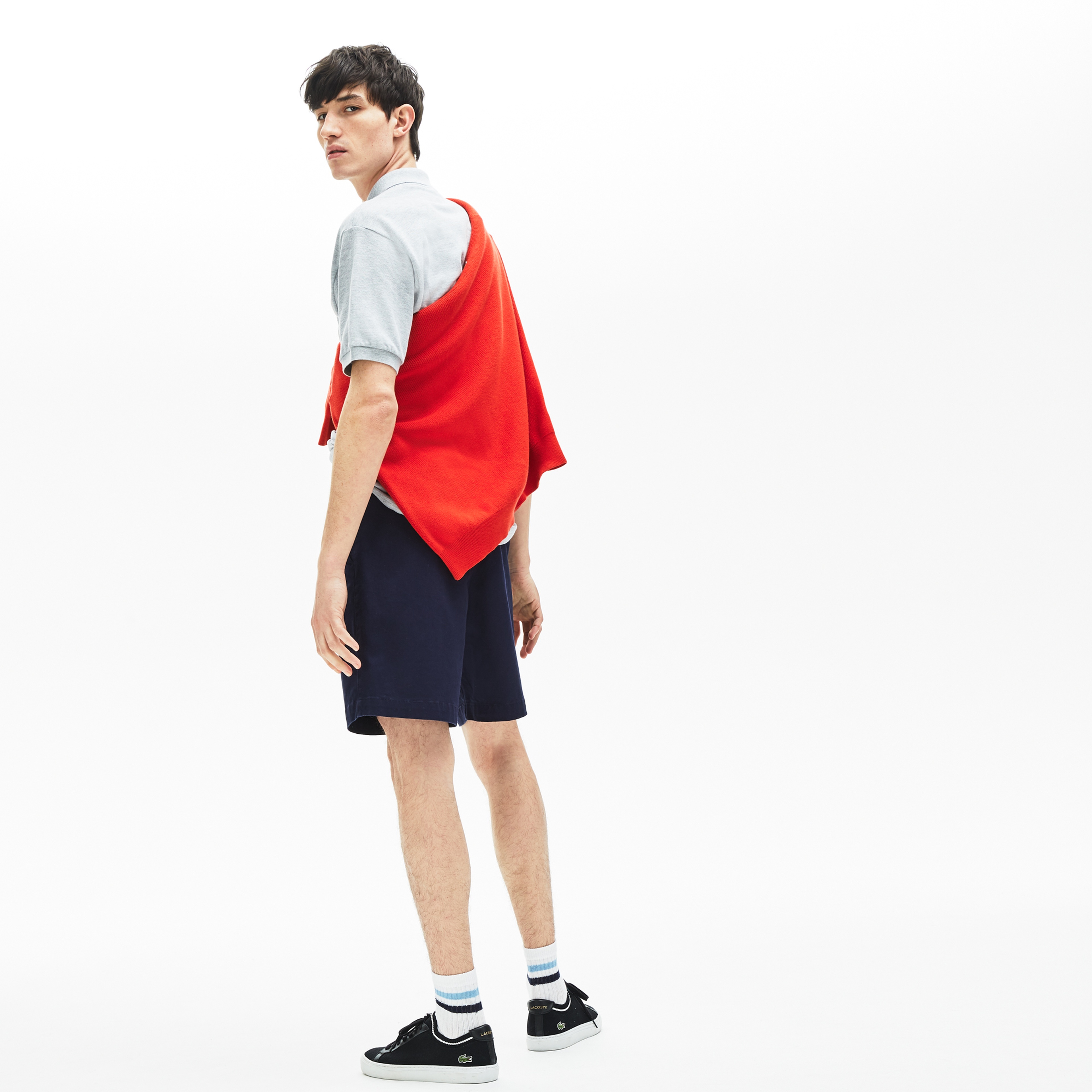 Lacoste Erkek Lacivert Bermuda