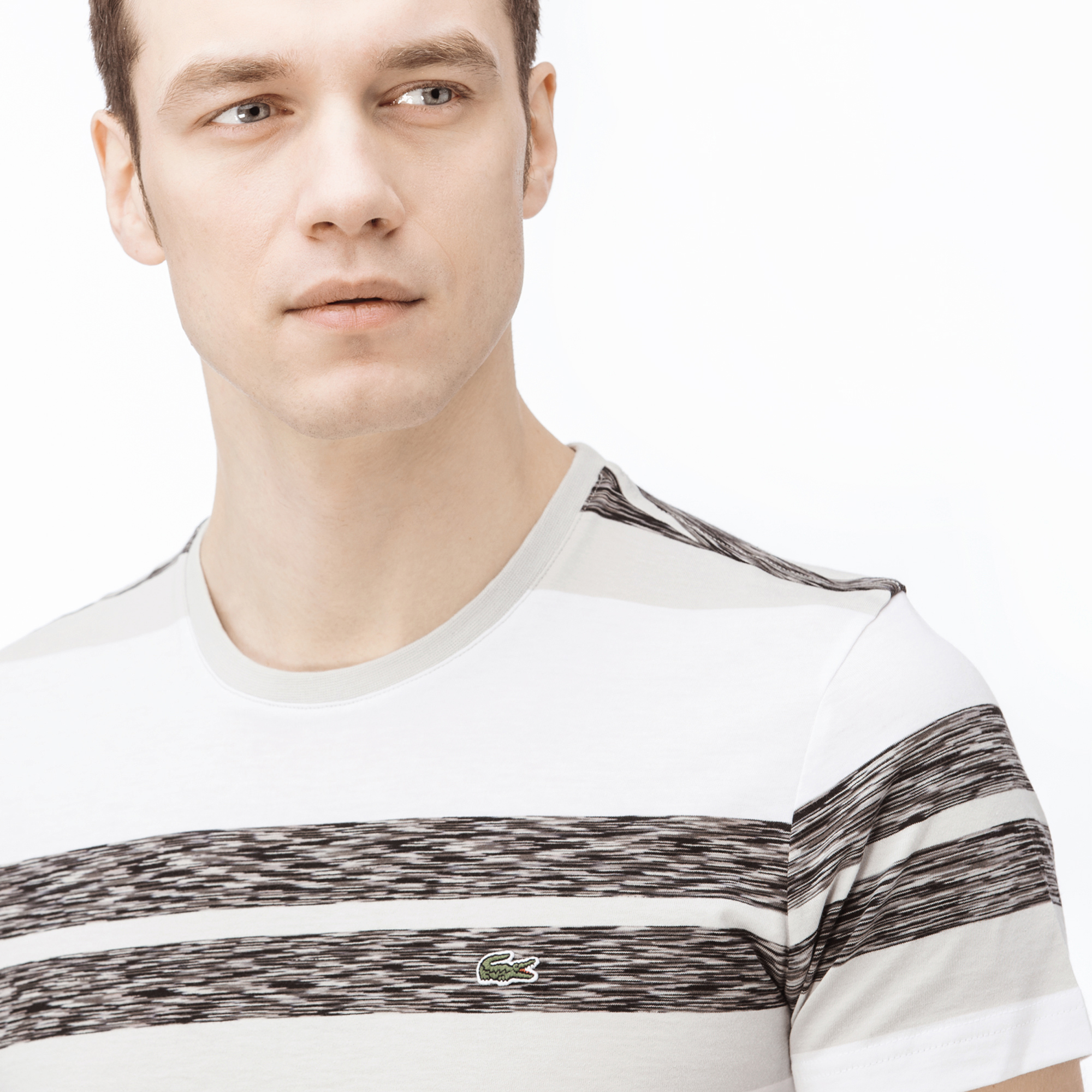 Lacoste Erkek Regular Fit Gri T-Shirt