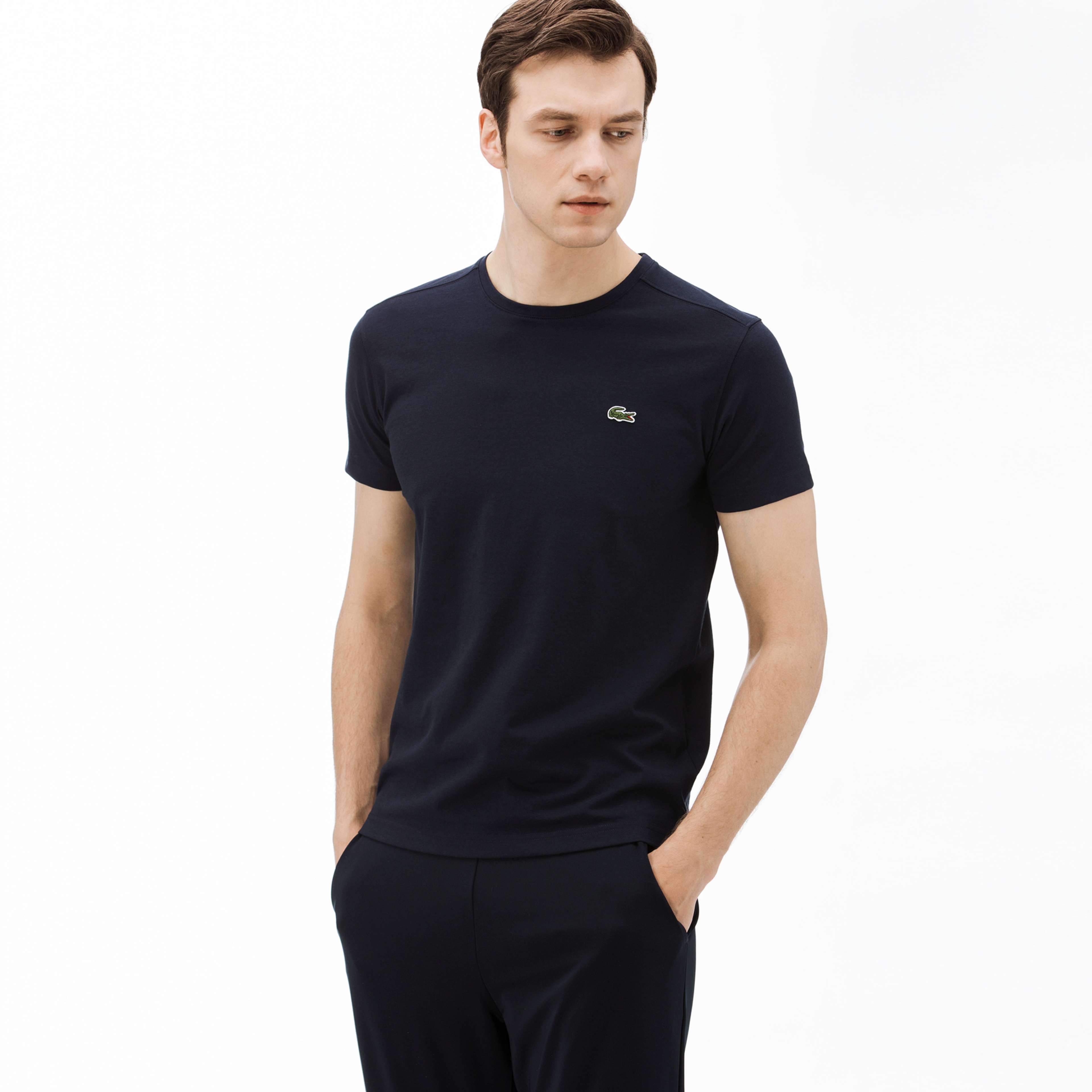 Lacoste Erkek Lacivert T-Shirt