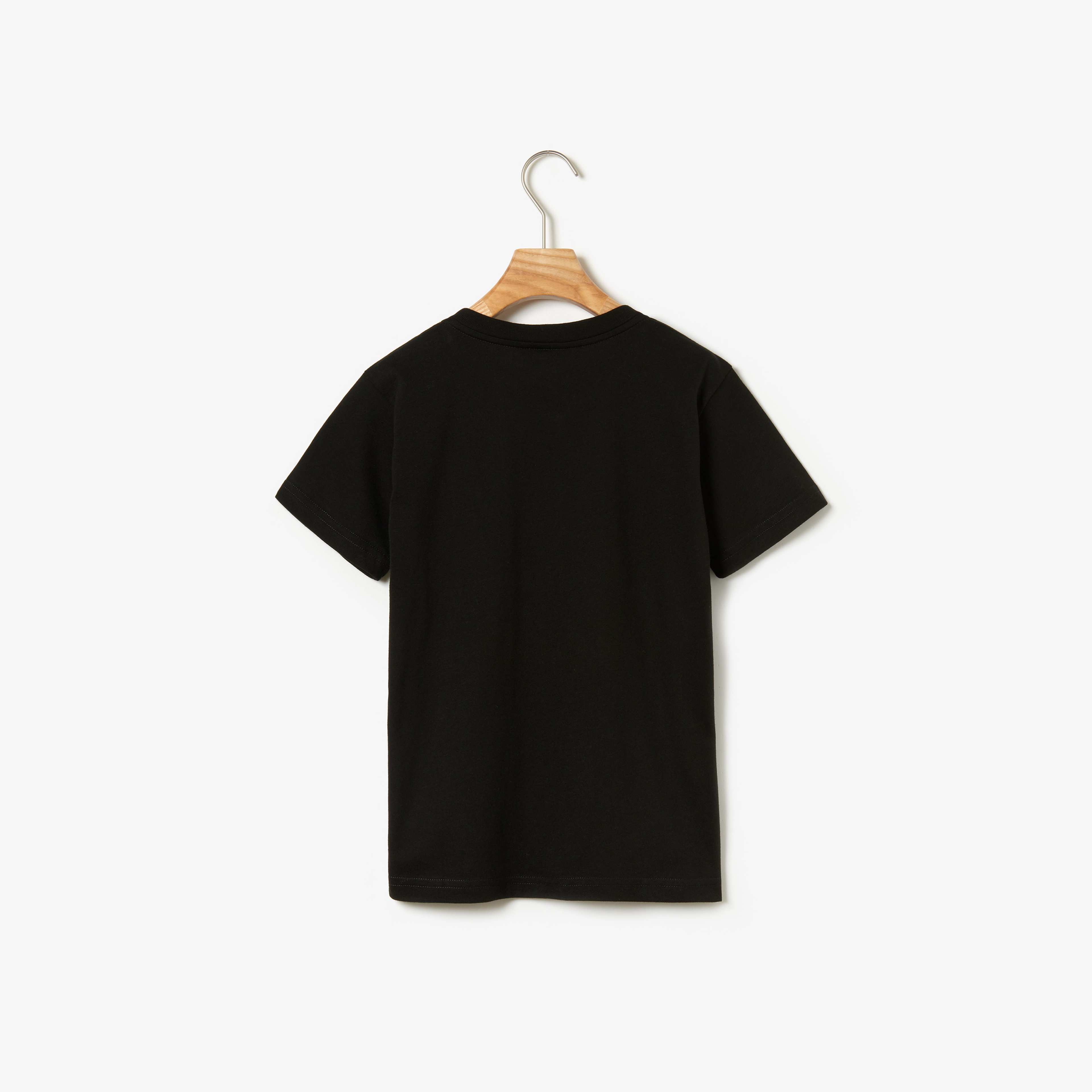 Lacoste Çocuk Siyah V Yaka T-Shirt