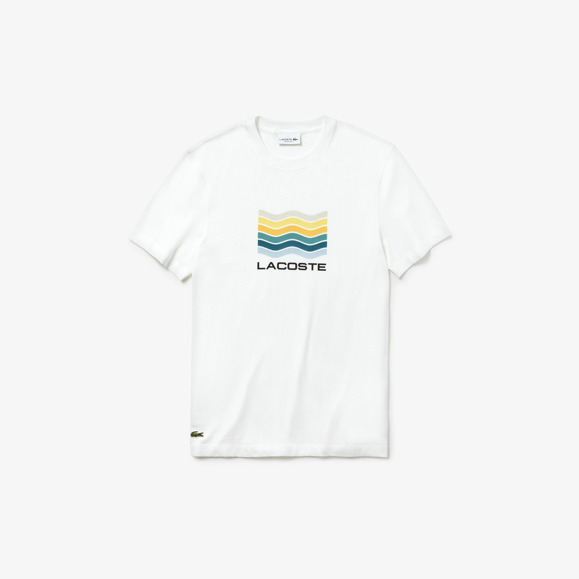 Lacoste Erkek Beyaz T-Shirt