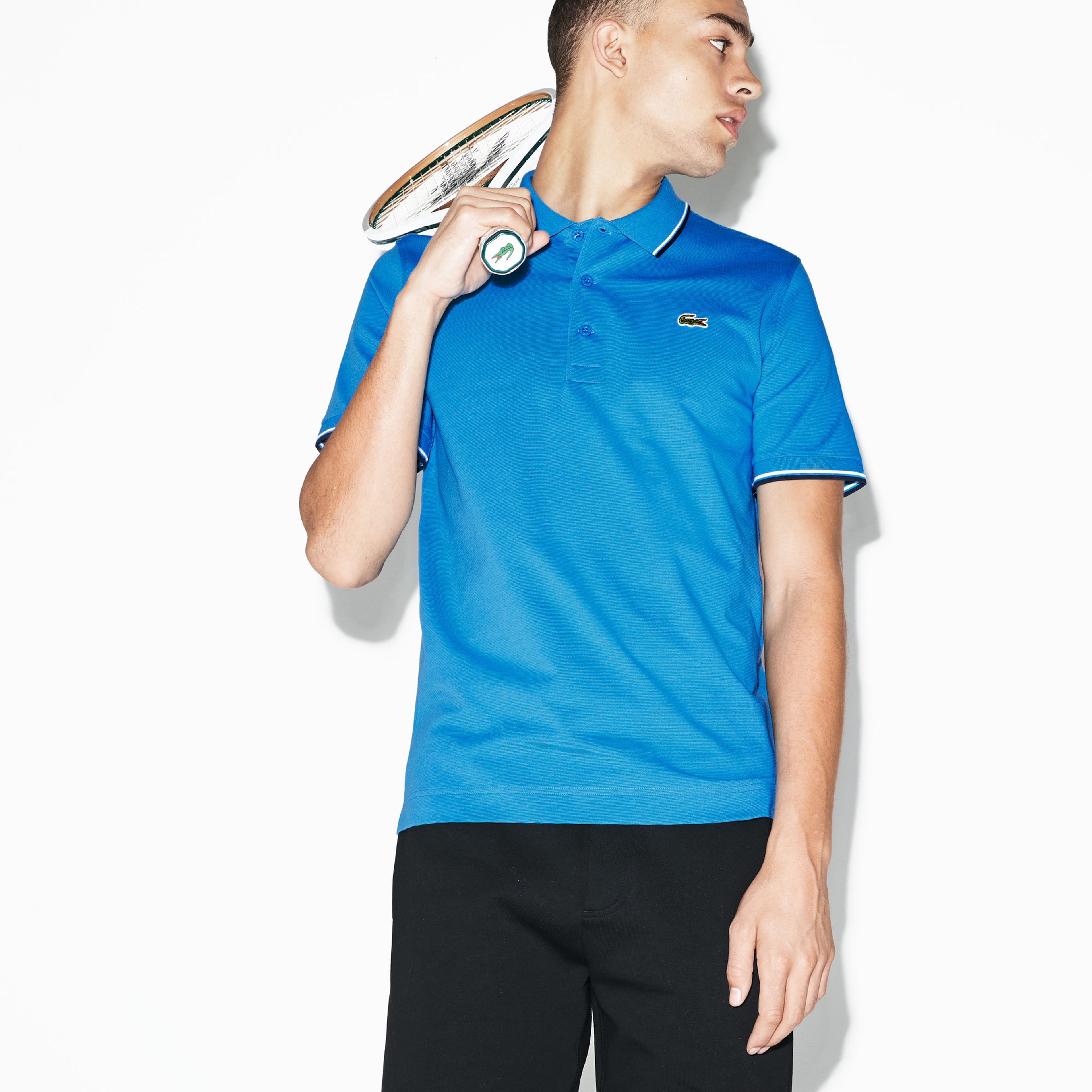 Lacoste Sport Erkek Mavi Polo