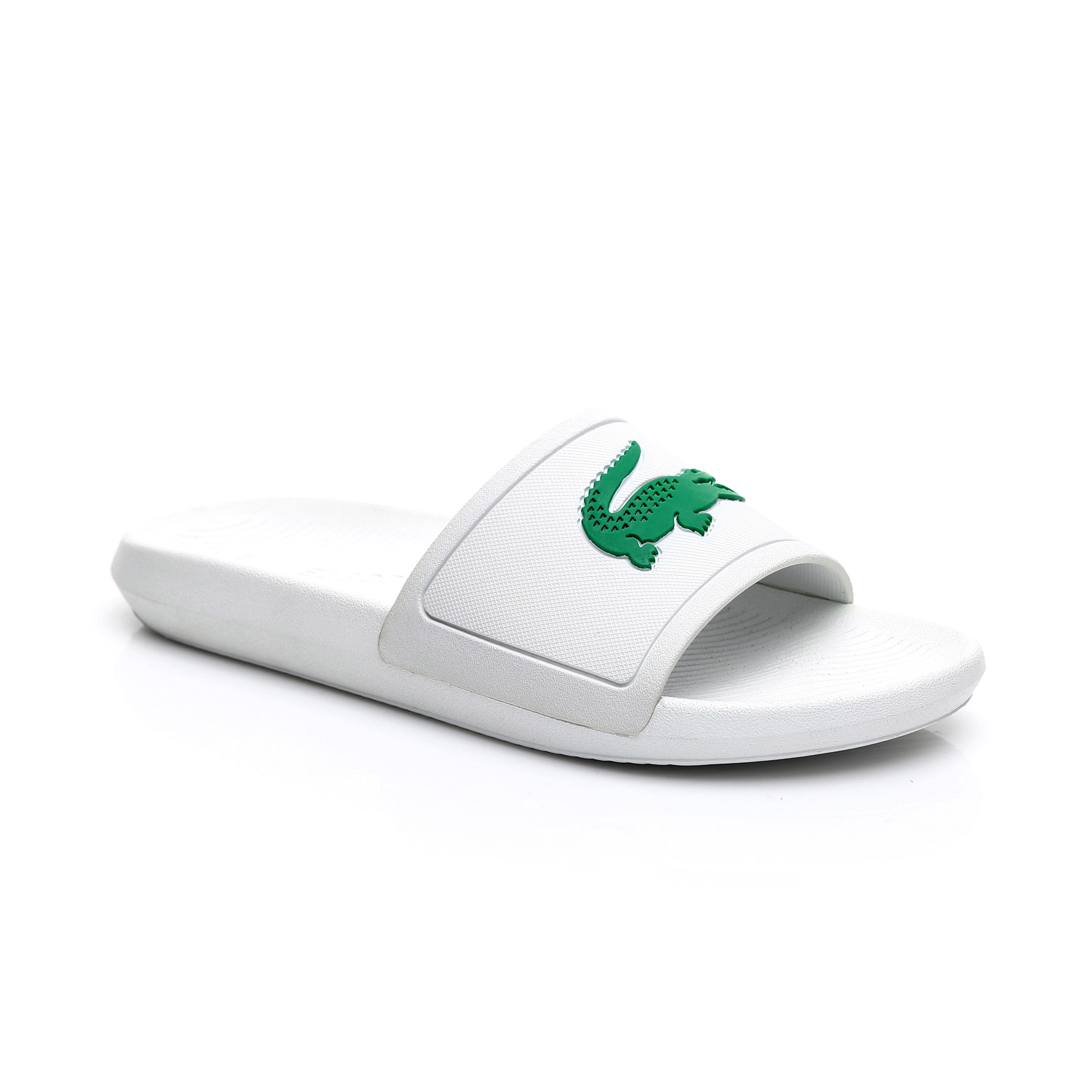 Lacoste Erkek Beyaz - Yeşil Croco Terlik