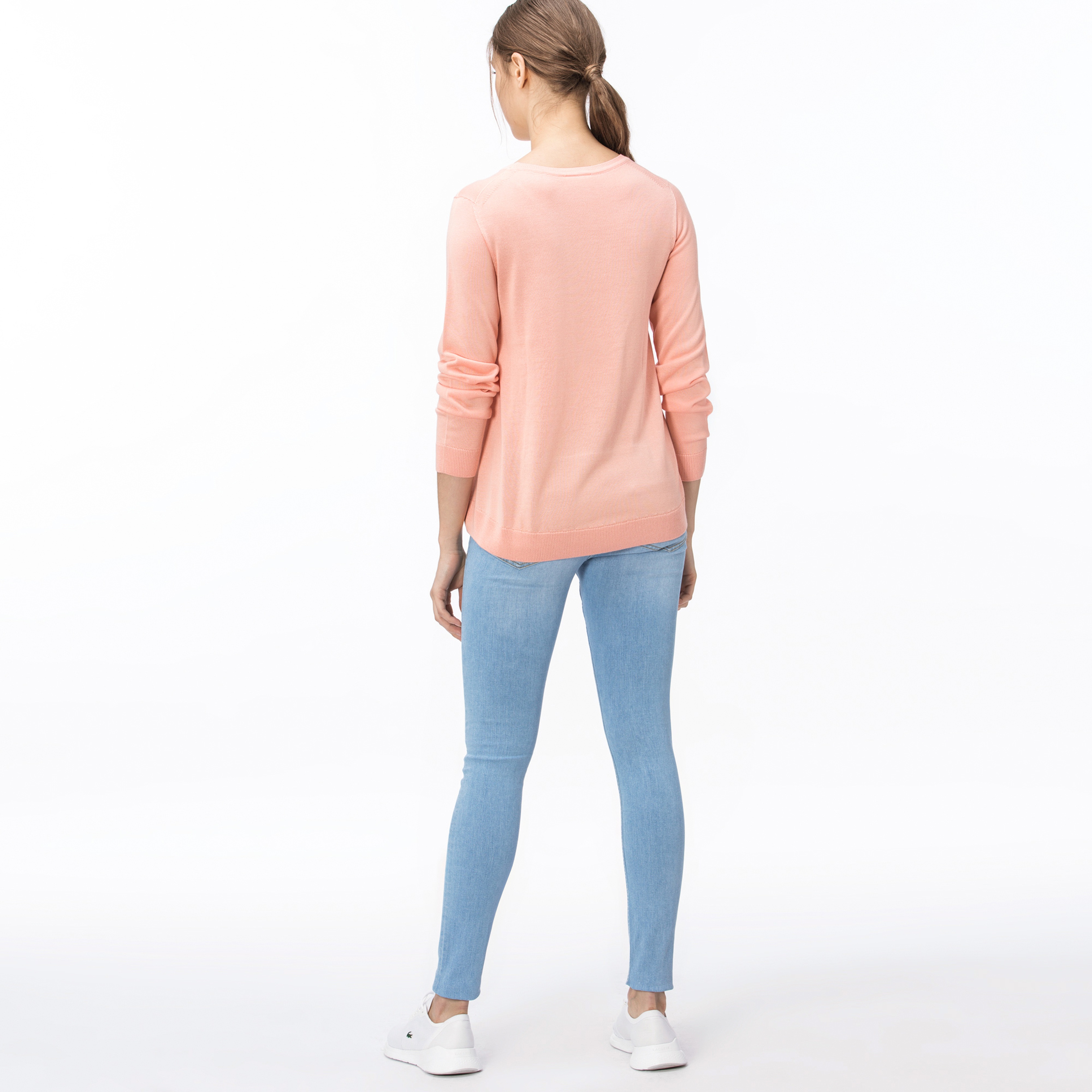 Lacoste Kadın Açık Mavi Jean