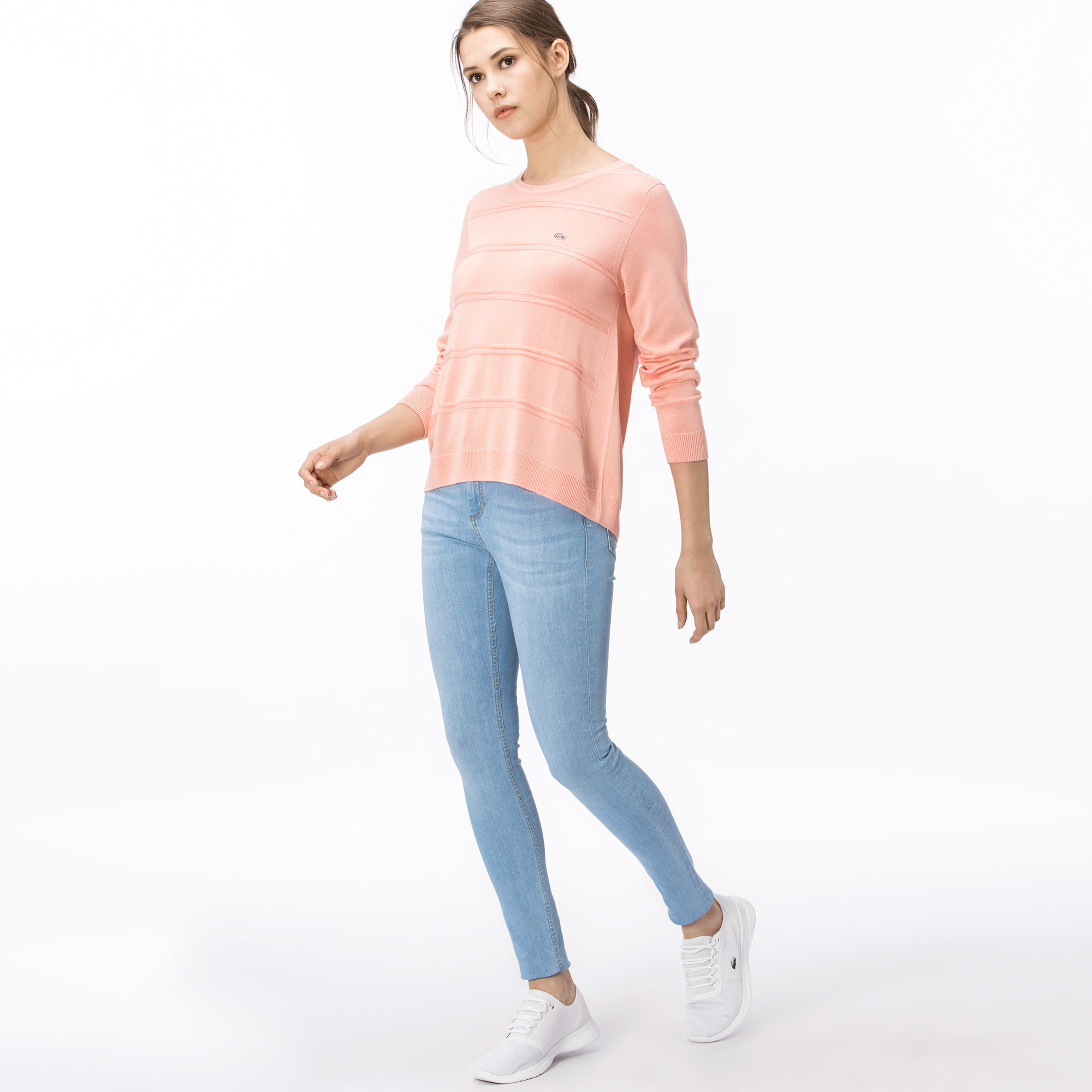 Lacoste Kadın Açık Mavi Jean