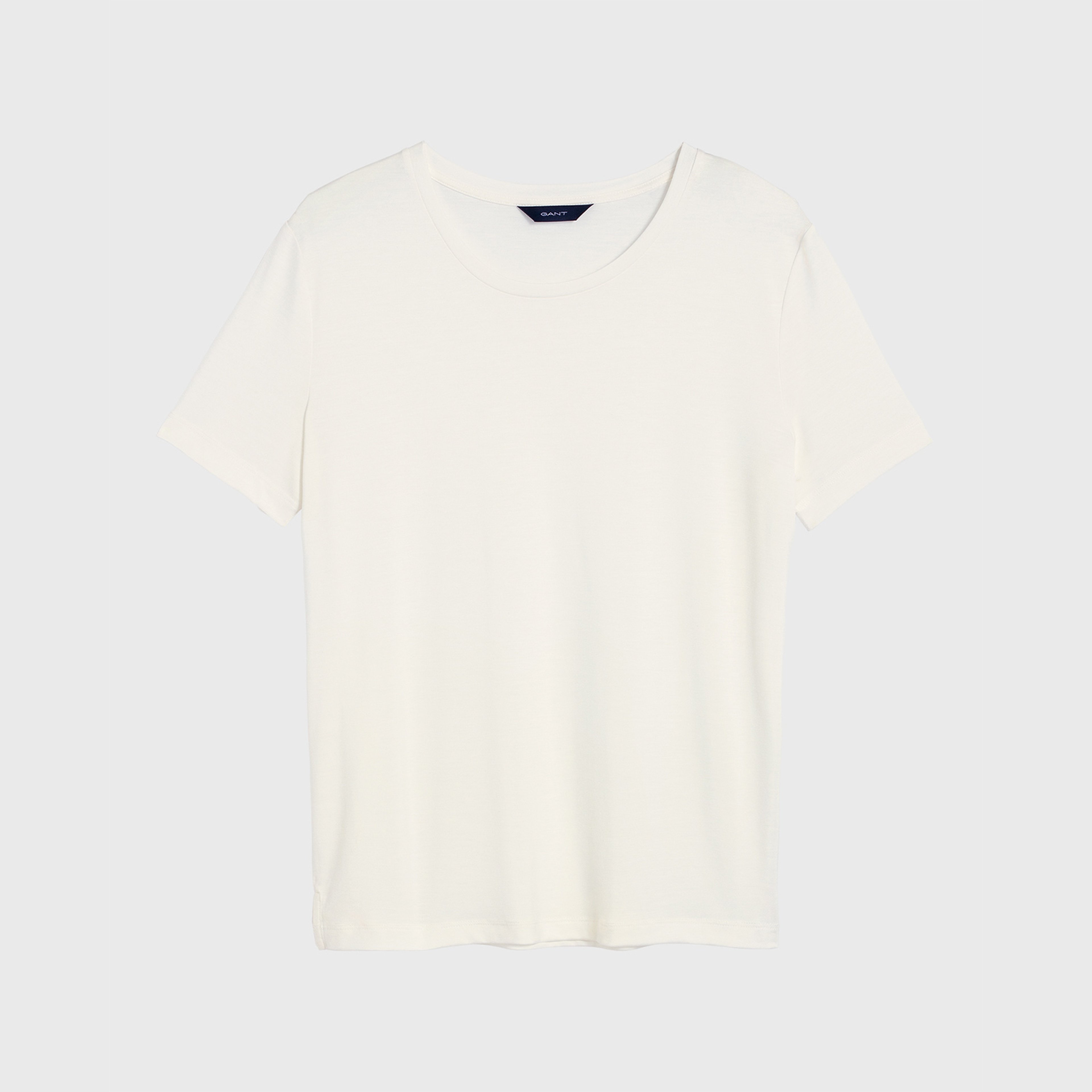 GANT Kadın Beyaz Lightweight T-Shirt