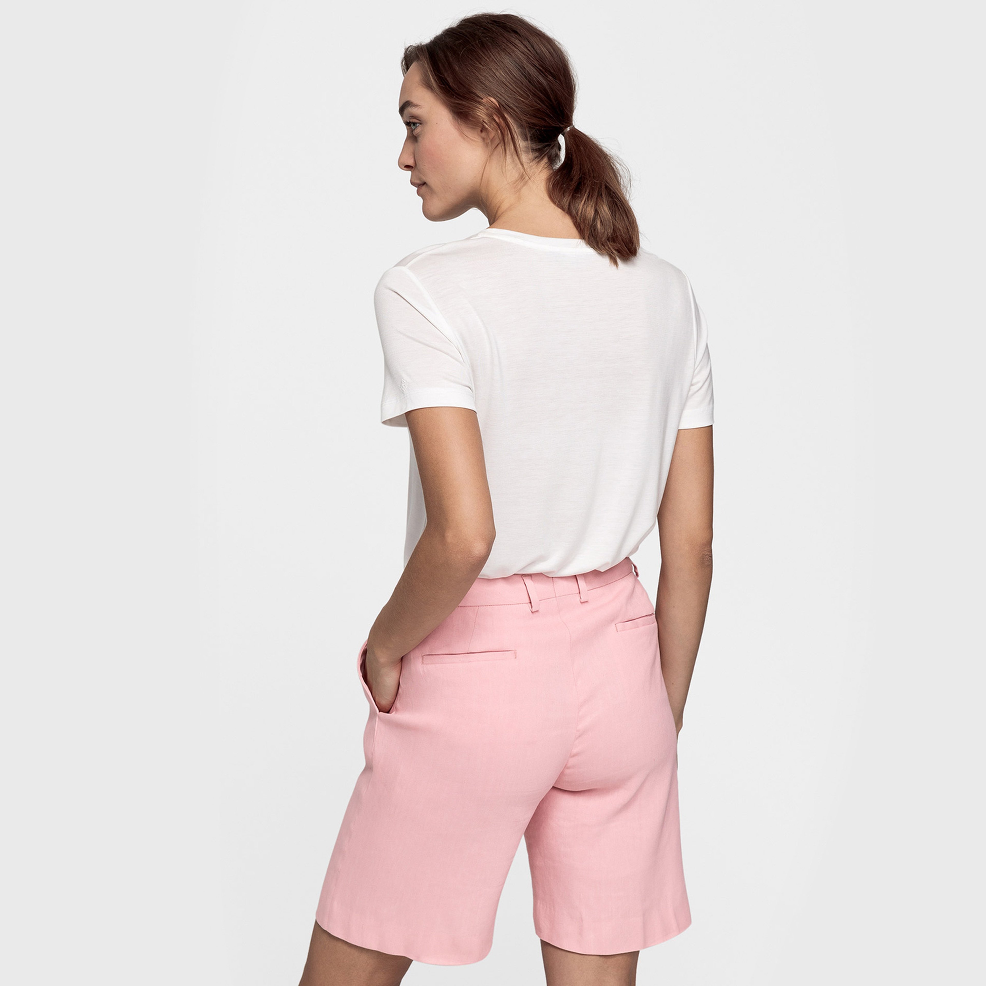 GANT Kadın Beyaz Lightweight T-Shirt