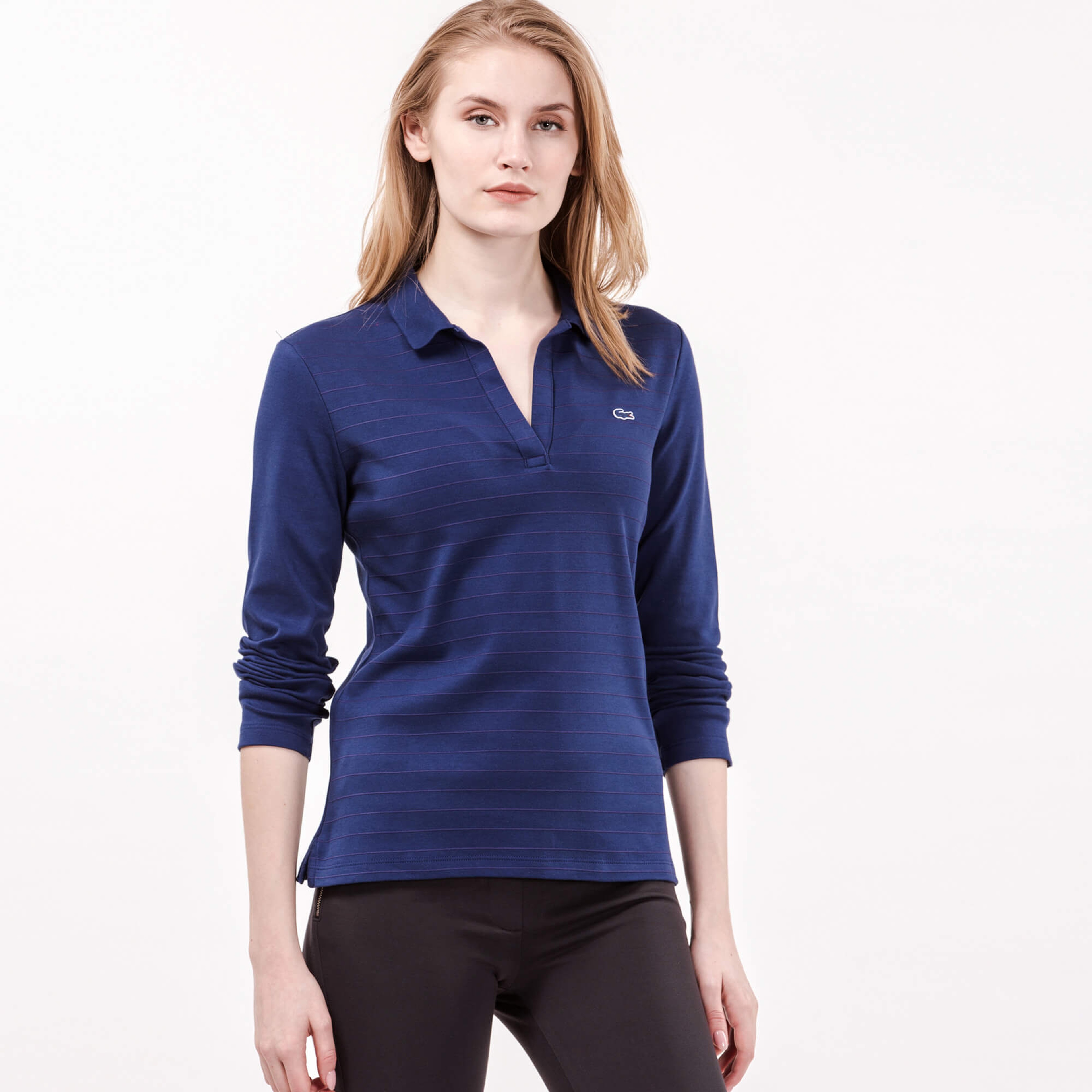 Lacoste Kadın Mavi Polo