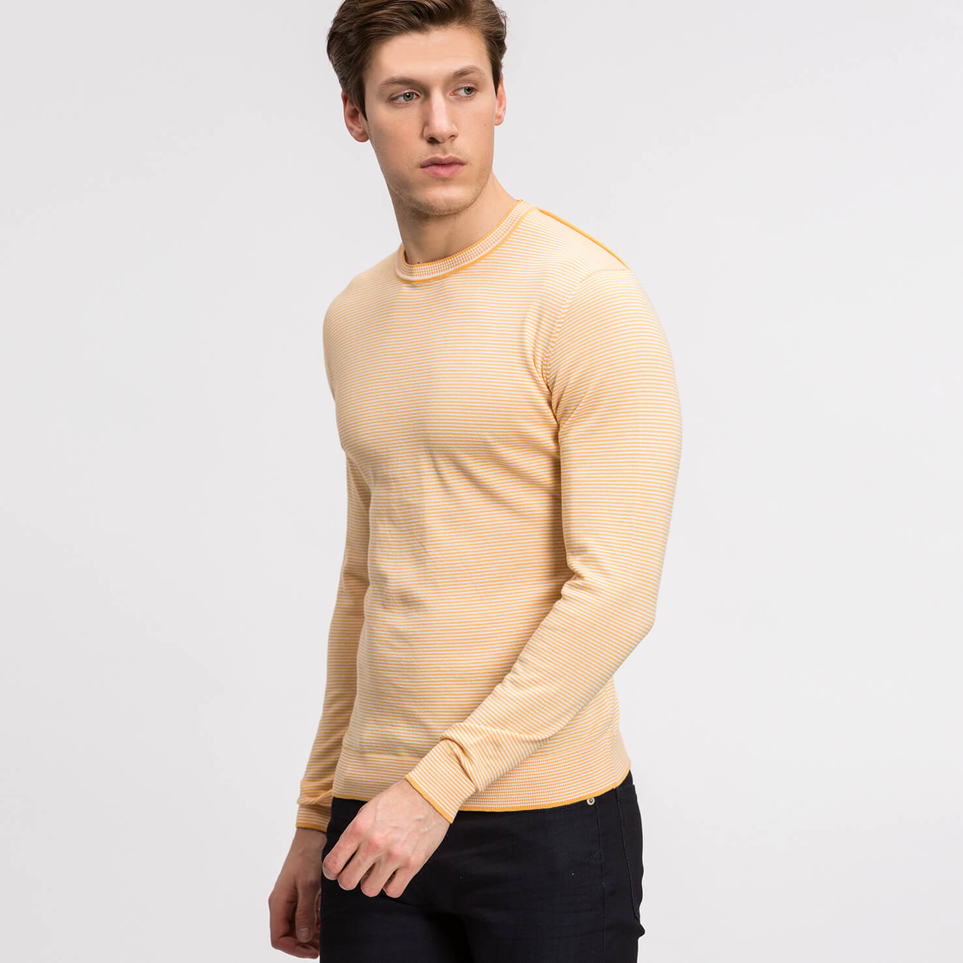 Lacoste Erkek Turuncu Triko