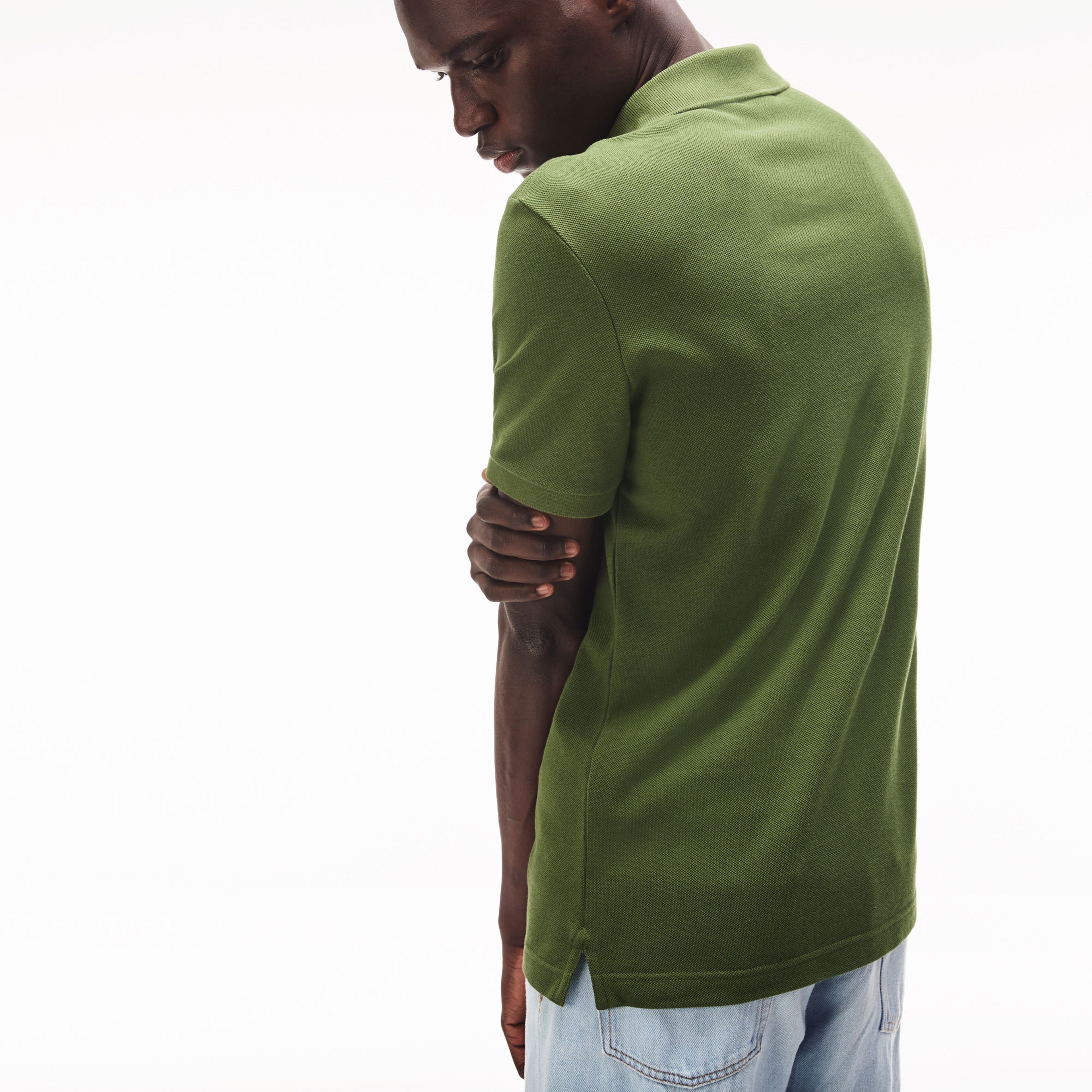 Lacoste Erkek Slim Fit Haki Polo