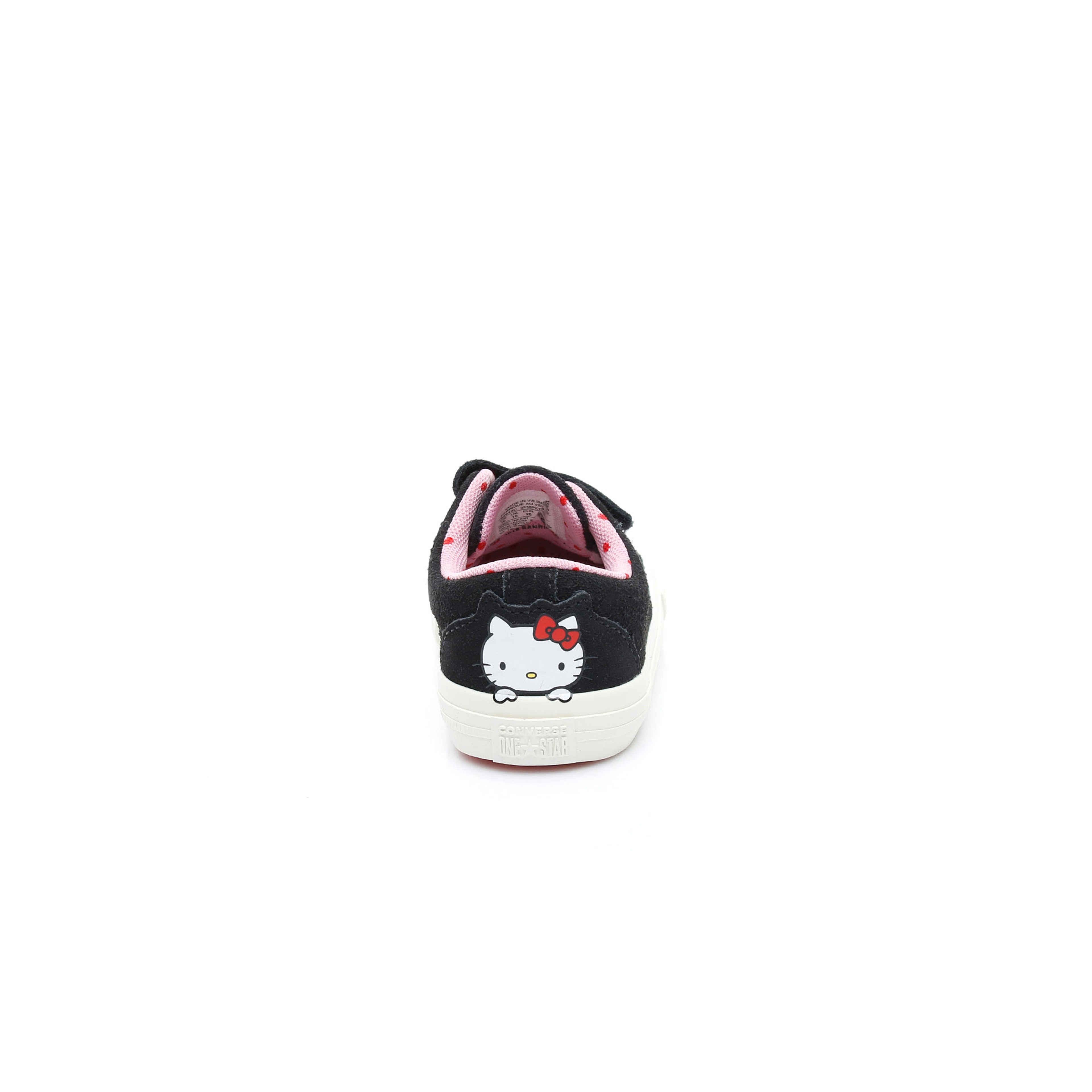 Converse x Hello Kitty One Star 2V Low Çocuk Siyah Sneaker