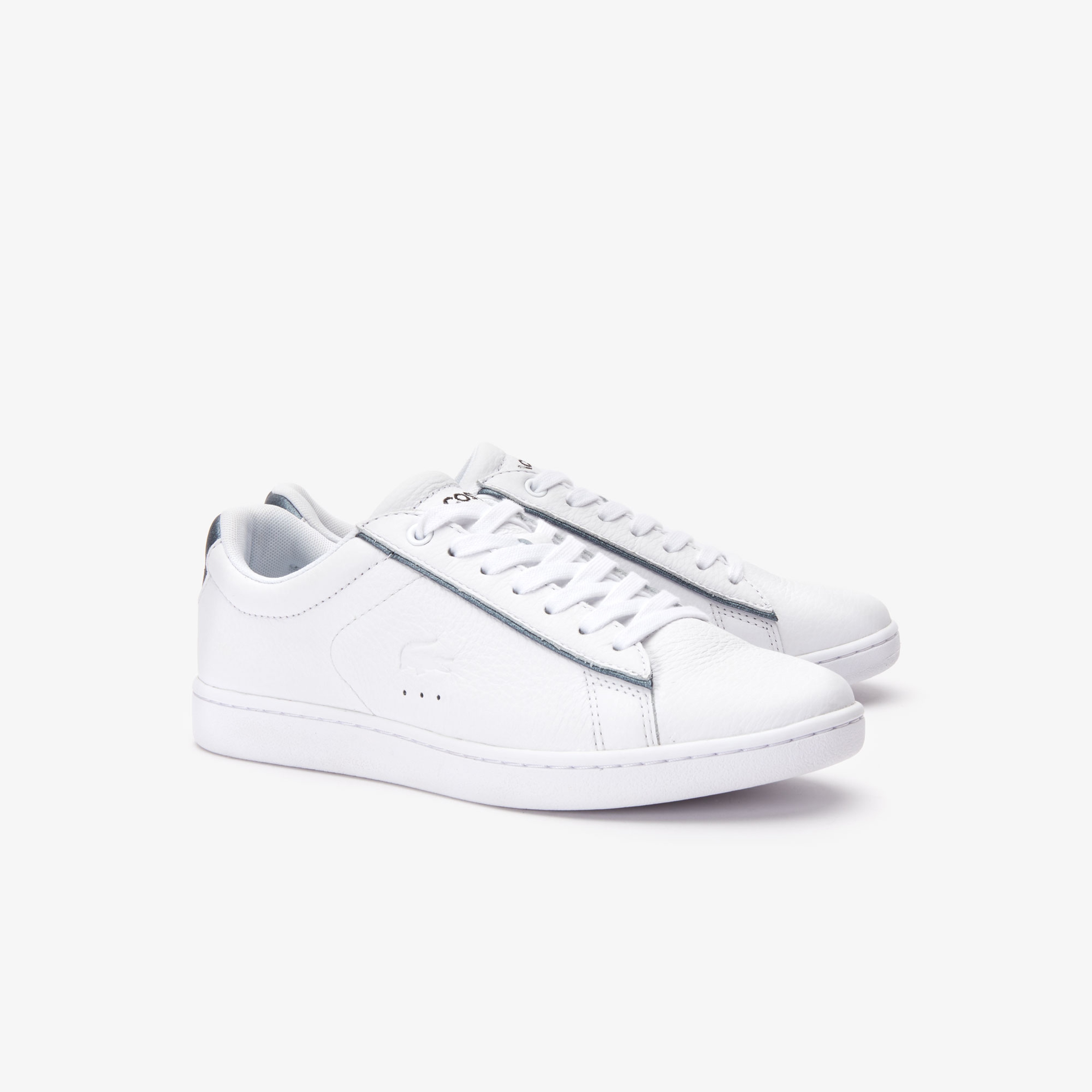 Lacoste Carnaby Evo 319 9 Sfa Kadın Beyaz - Gri Sneaker