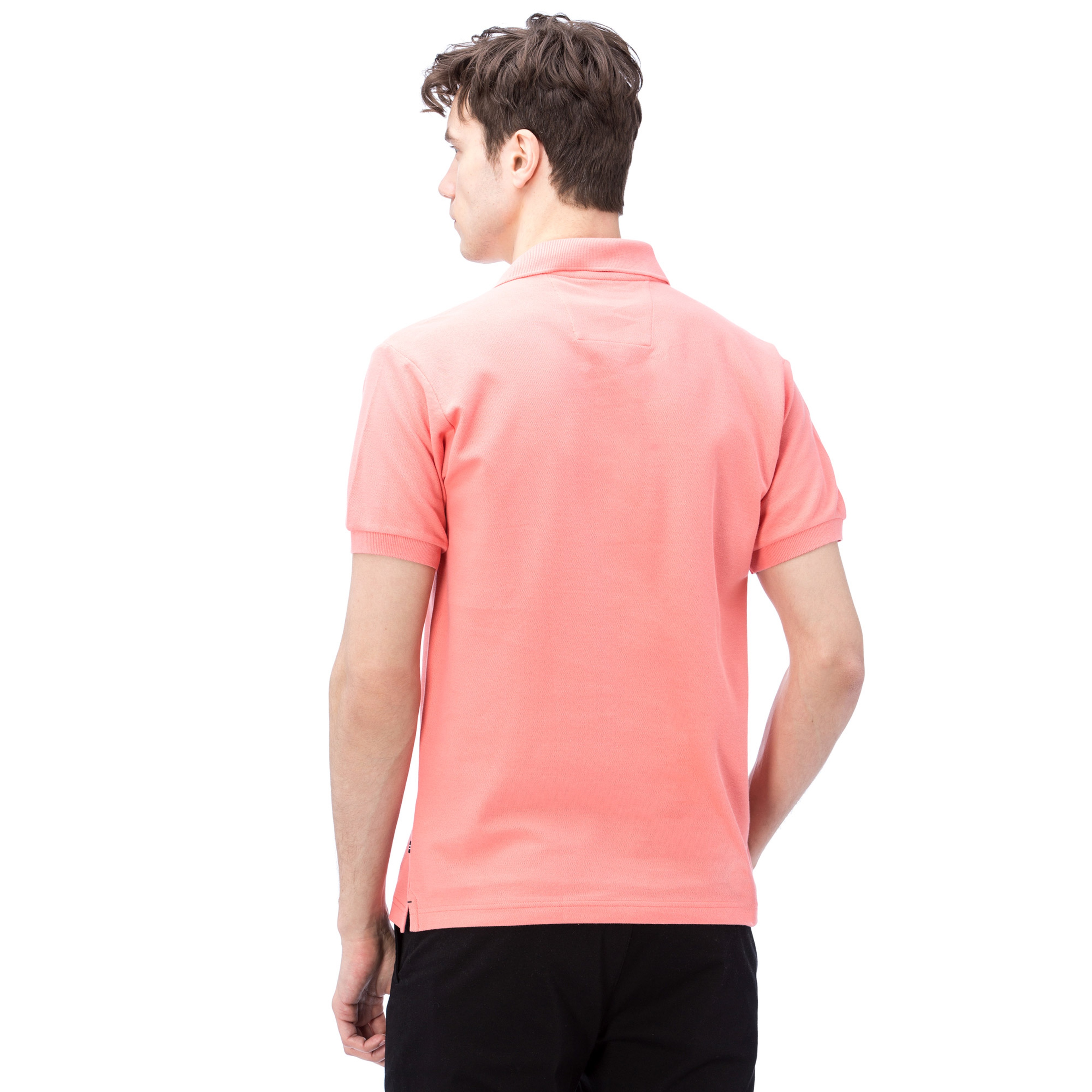 Nautica Erkek Classic Fit Pembe Polo