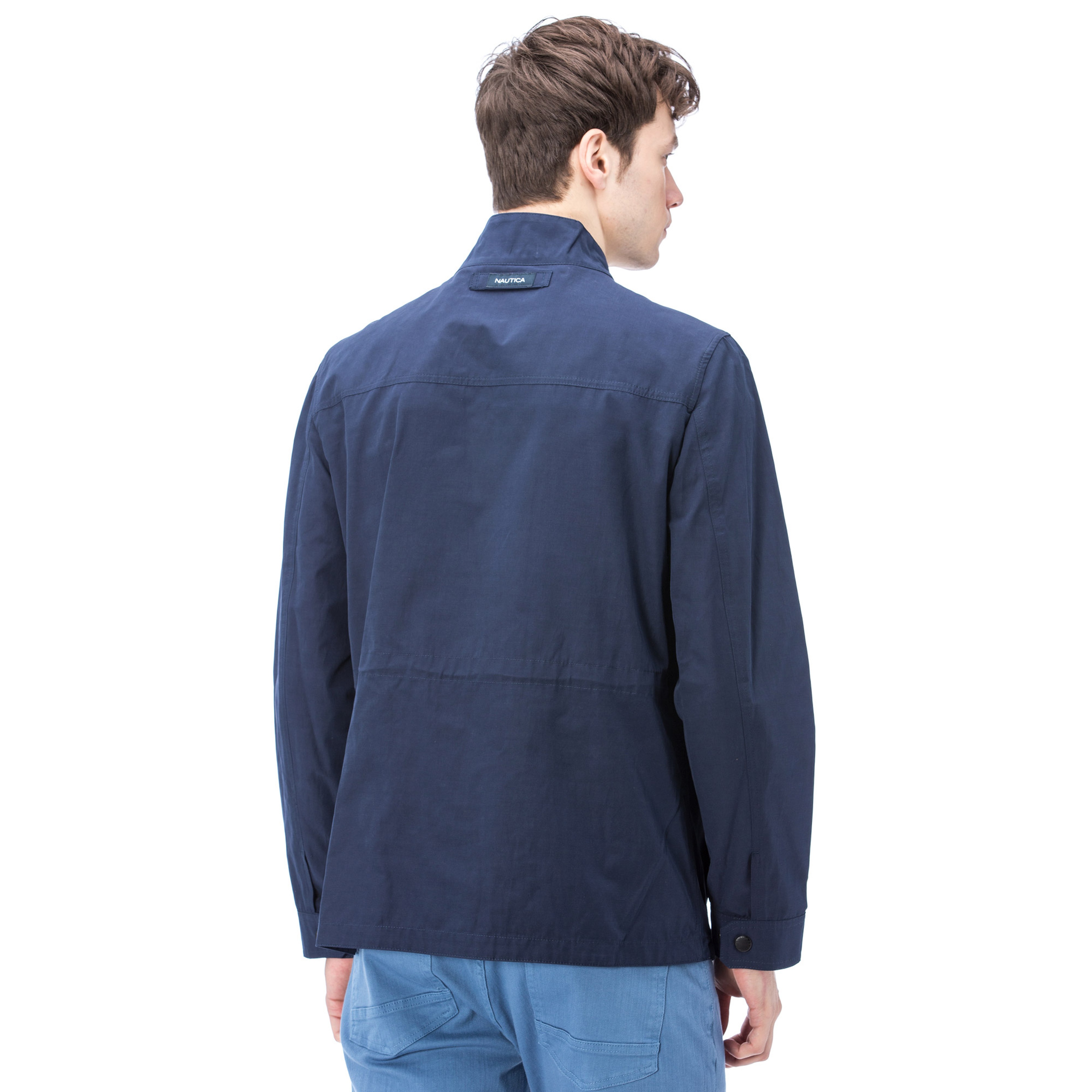 Nautica Erkek Lacivert Dik Yaka Mont