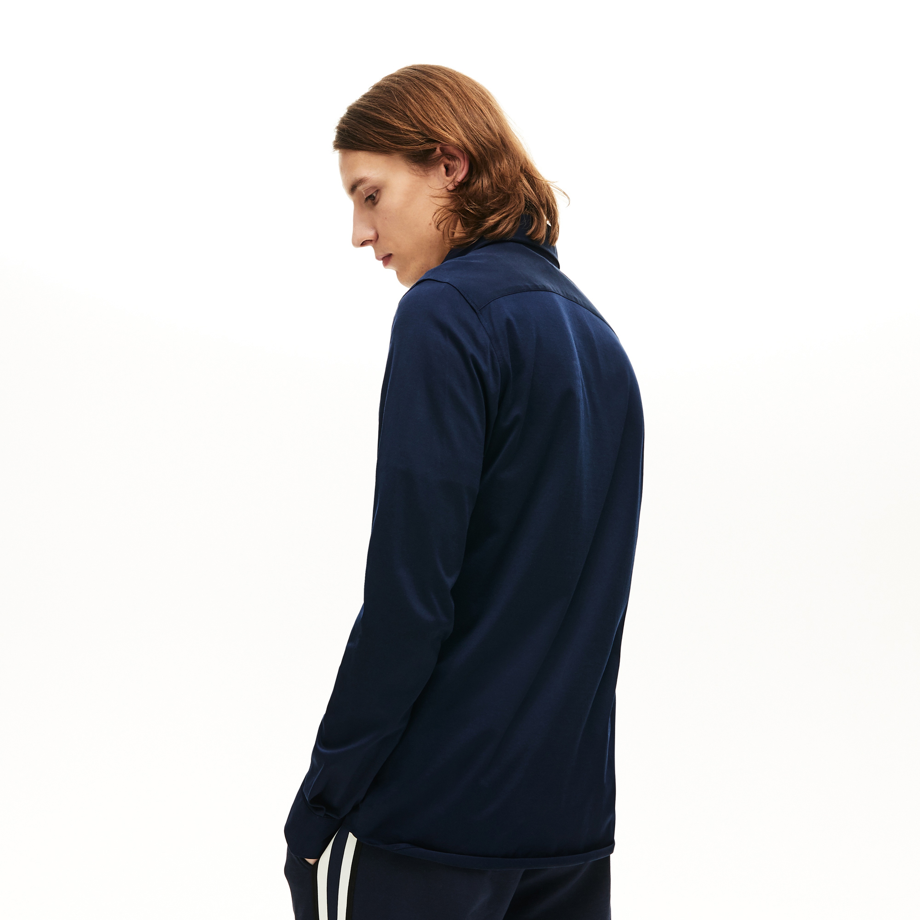 Lacoste Erkek Slim Fit Lacivert Gömlek