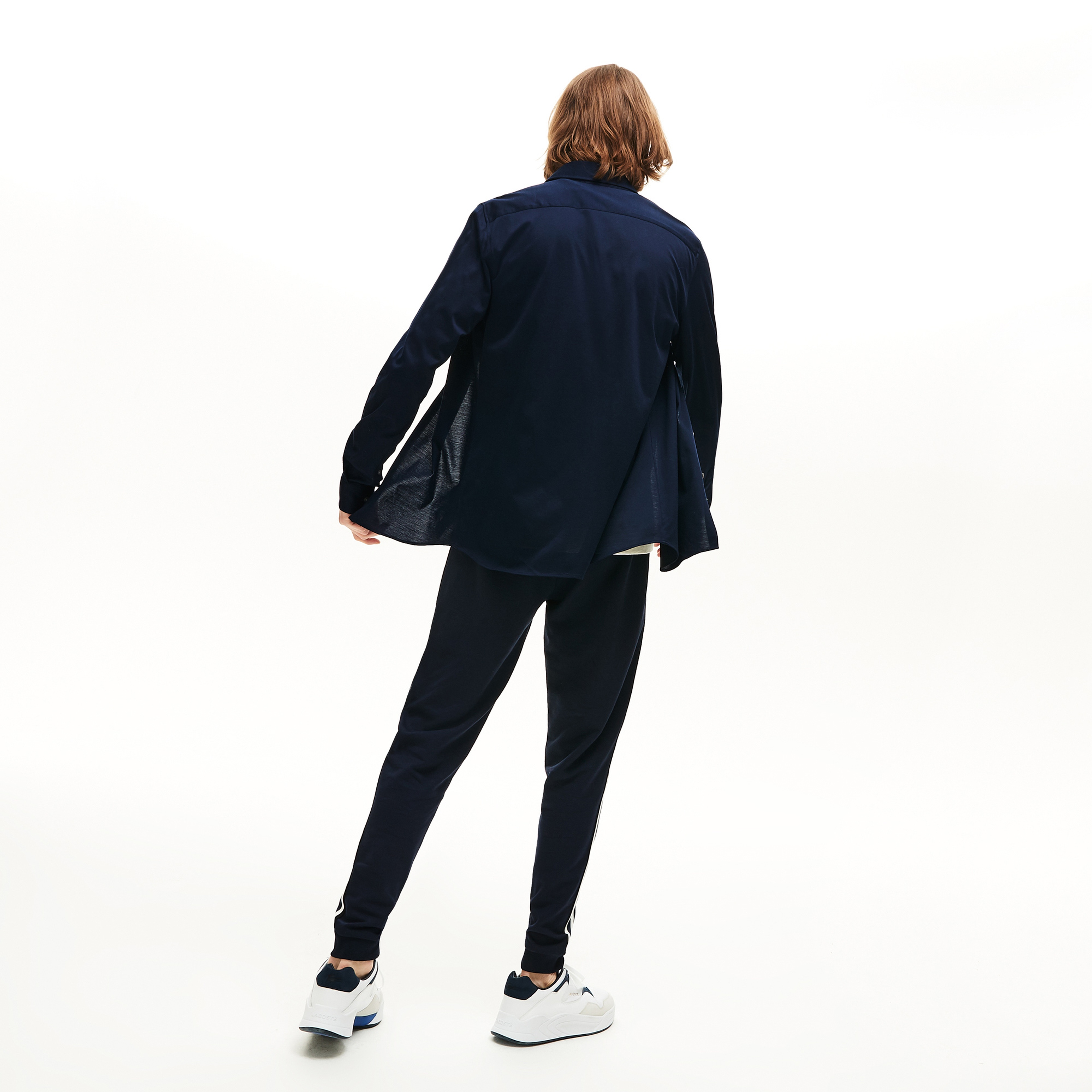 Lacoste Erkek Slim Fit Lacivert Gömlek