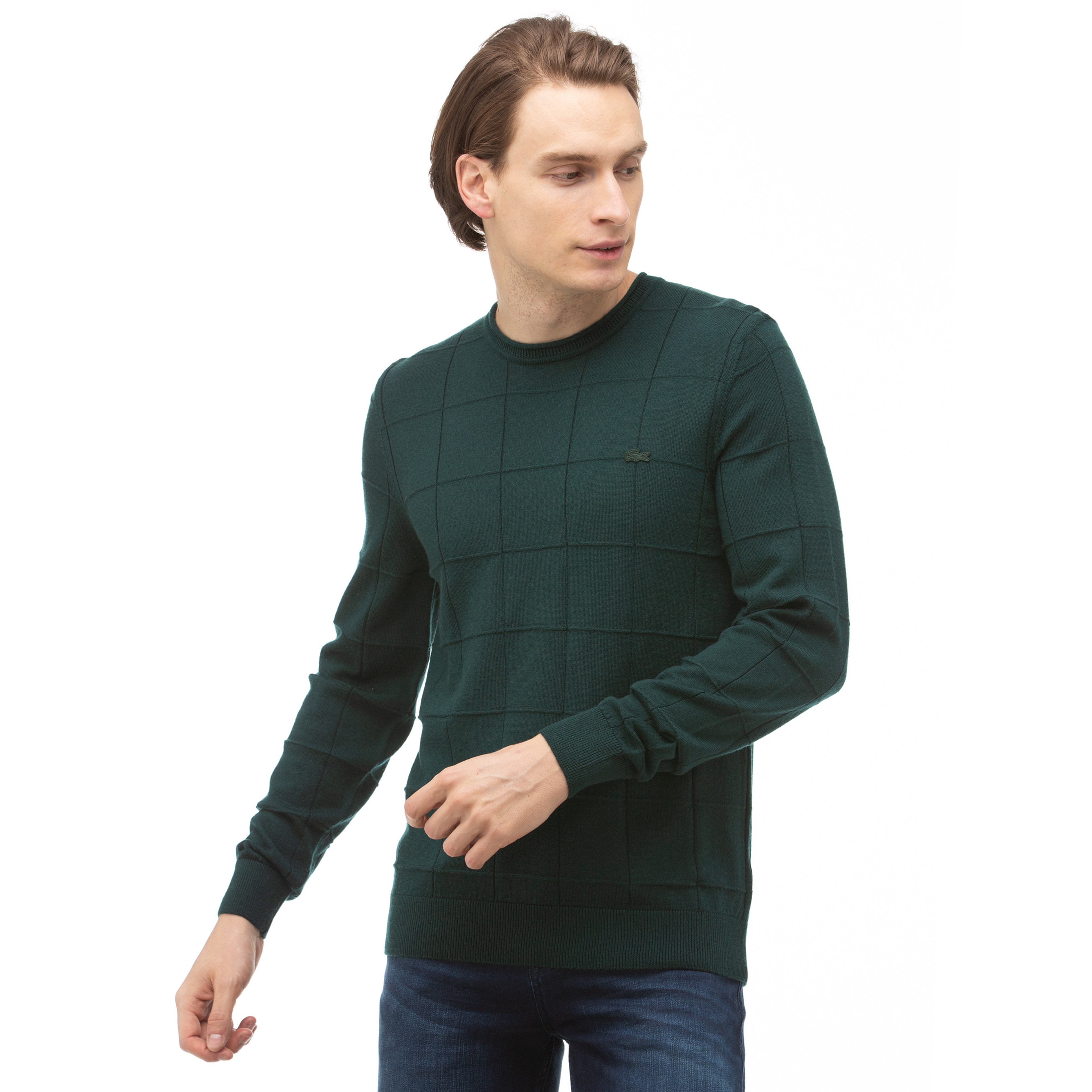 Lacoste Erkek Yeşil Triko